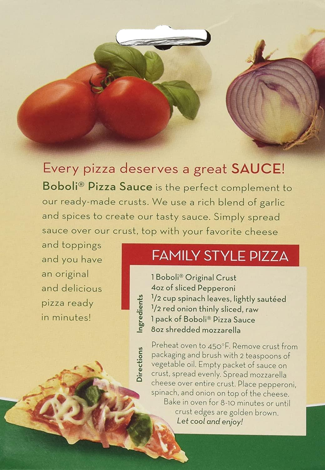 Boboli Traditional Italian Pizza Sauce 15 Oz 3 Pack