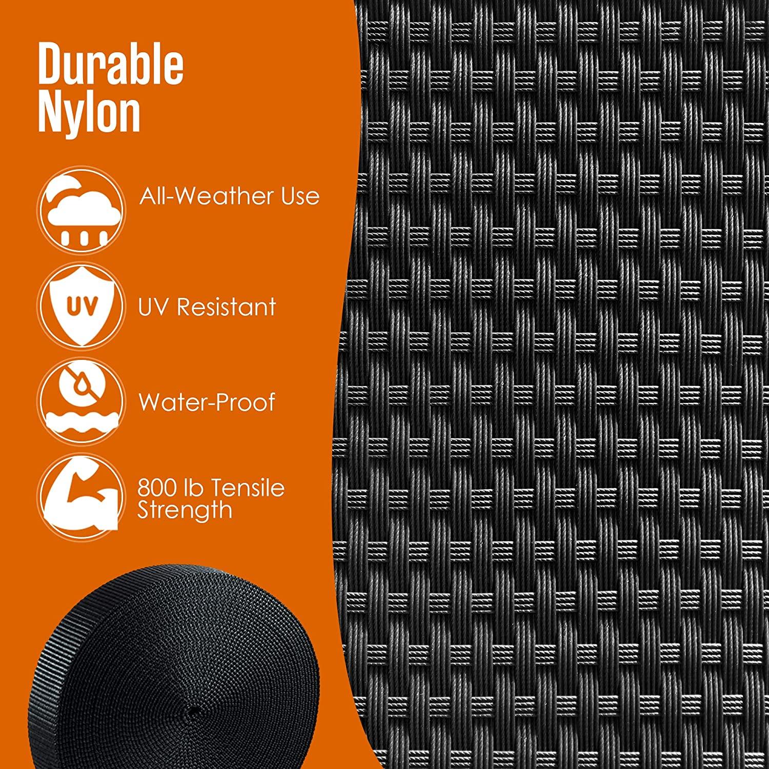on Sale! 1 Inch Black Flat Nylon Webbing - China Nylon Webbing and Nylon  Webbing Wholesale price