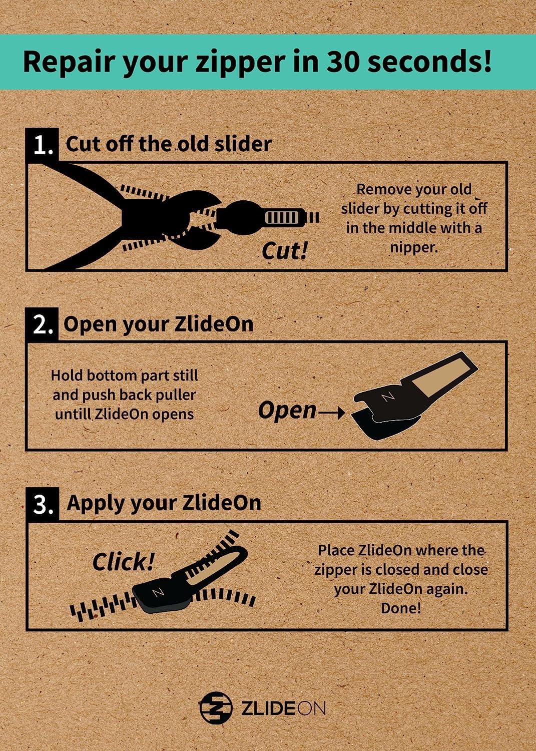 ZlideOn Replacement Zippers Review 
