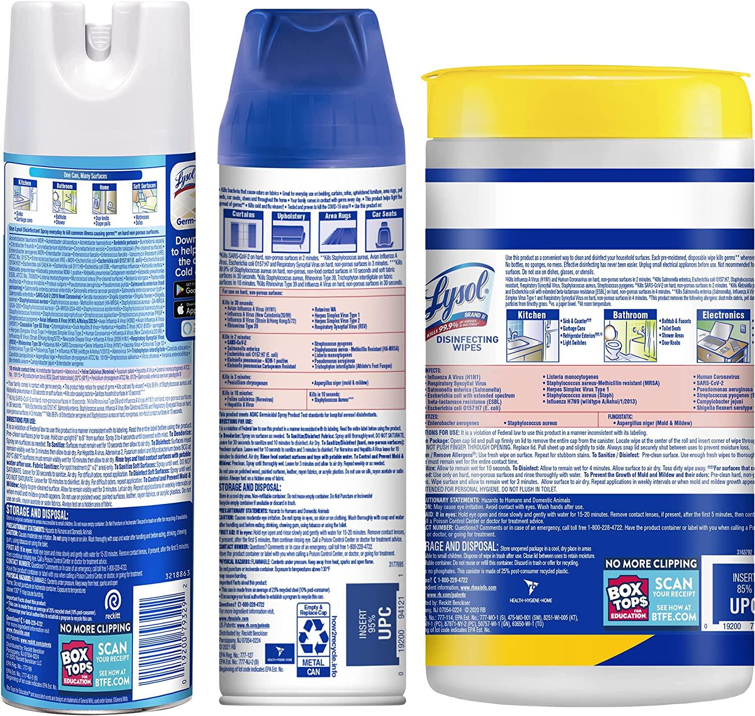 Lysol Disinfectant Spray: Disinfecting Tips + Where to Buy It