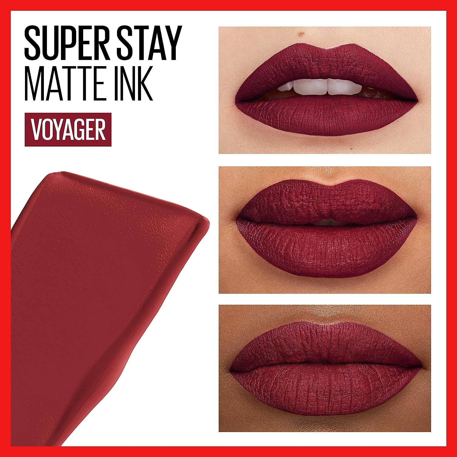 Maybelline Super Stay Matte Ink Liquid Lipstick Makeup Long