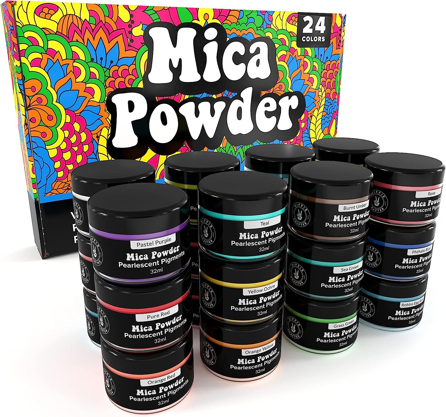 Sliver Black Mica Pigment Pearl Powder DIY Mineral Dye Colorant