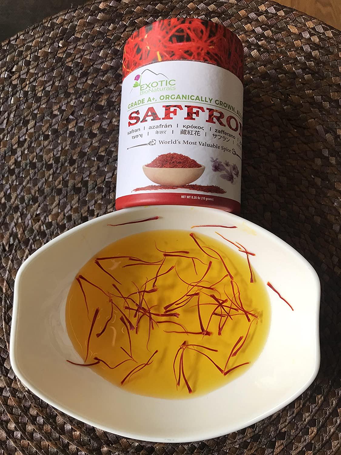 SAFFRON, All Red Super Negin Grade A+ Premium Quality Spice for