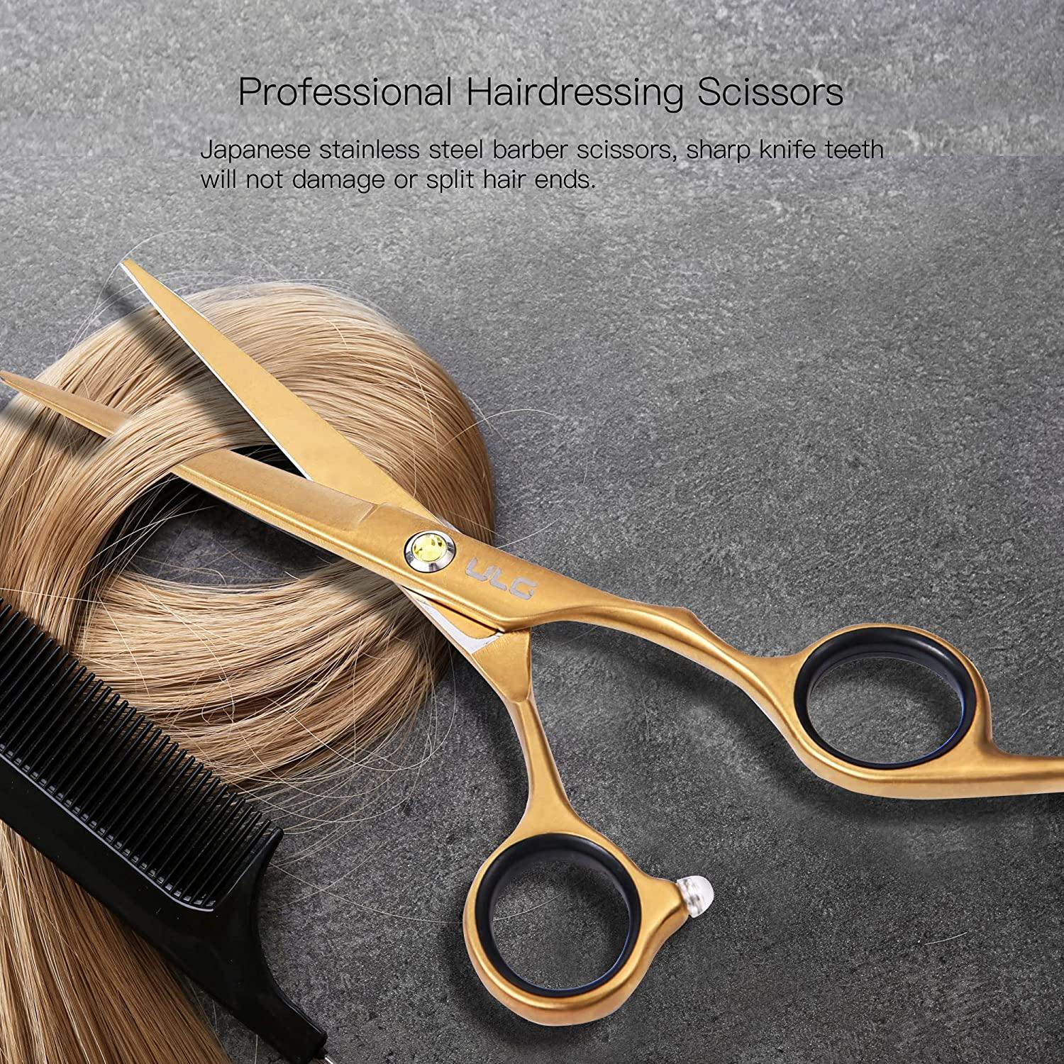 Hair Cutting Scissors Ulg Hair Shears 65 Inch Hairdressing Hair