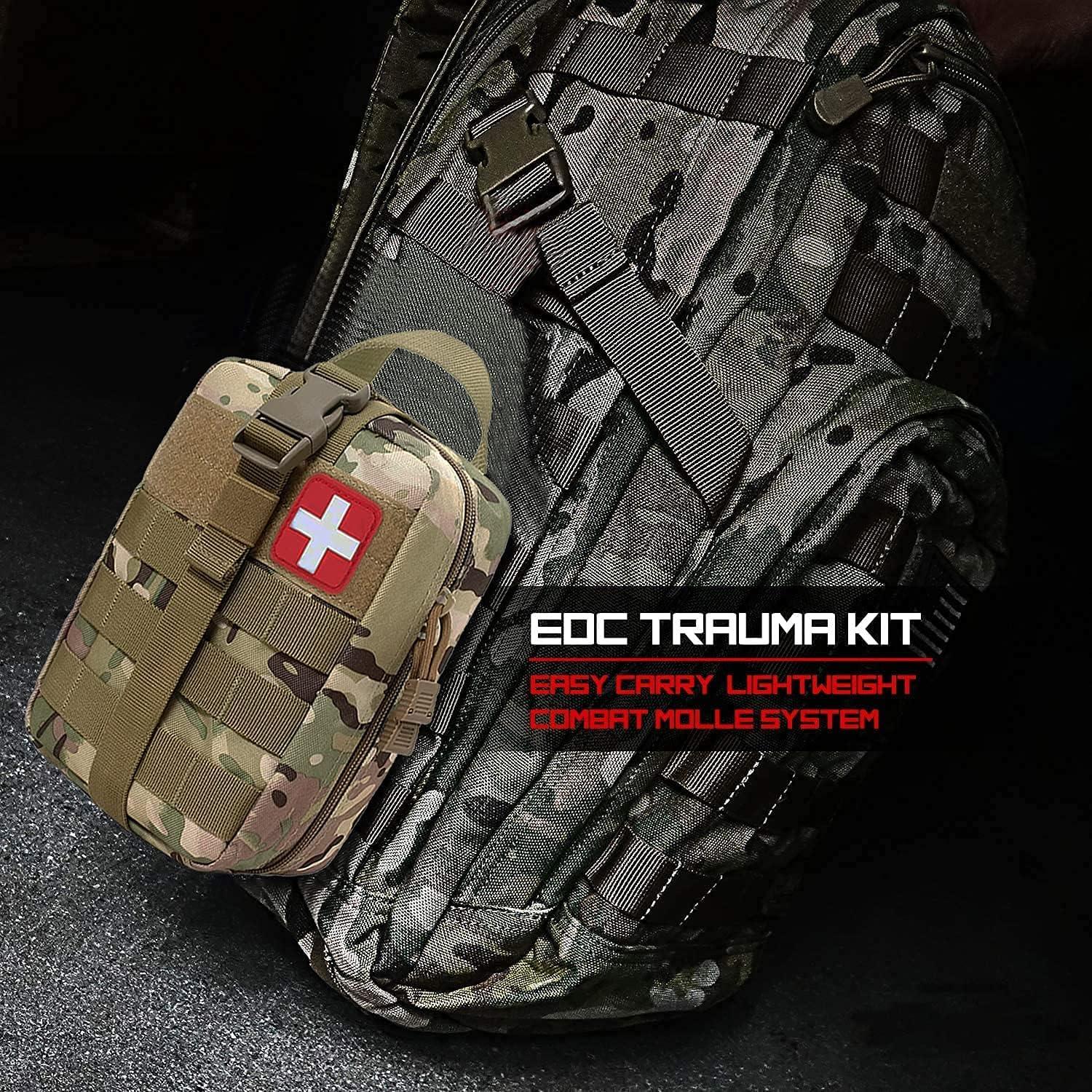 IFAK Trauma Kit for Military, Police, Fire-EMS, First Responders