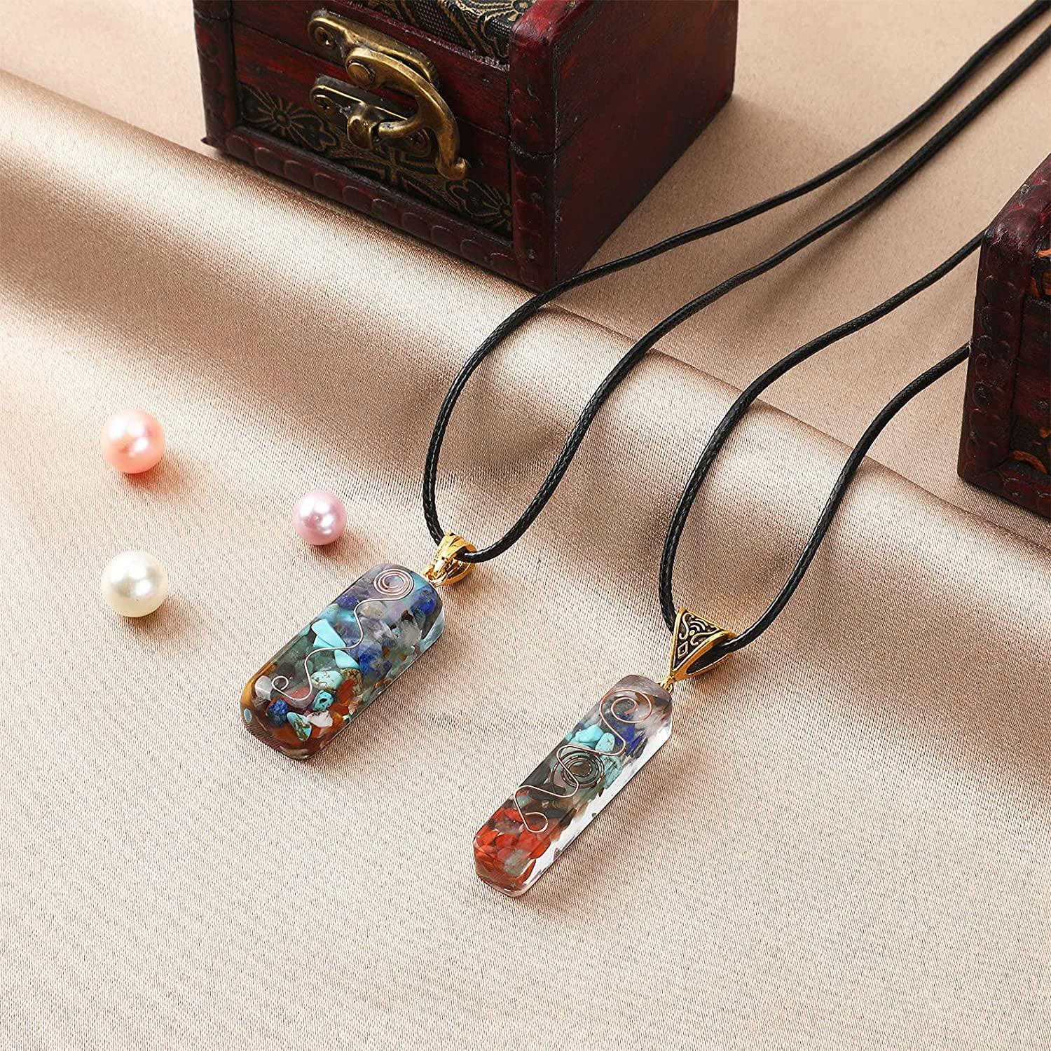 7 Chakra Natural Stone Pendant | SUTRA WEAR – Sutra Wear