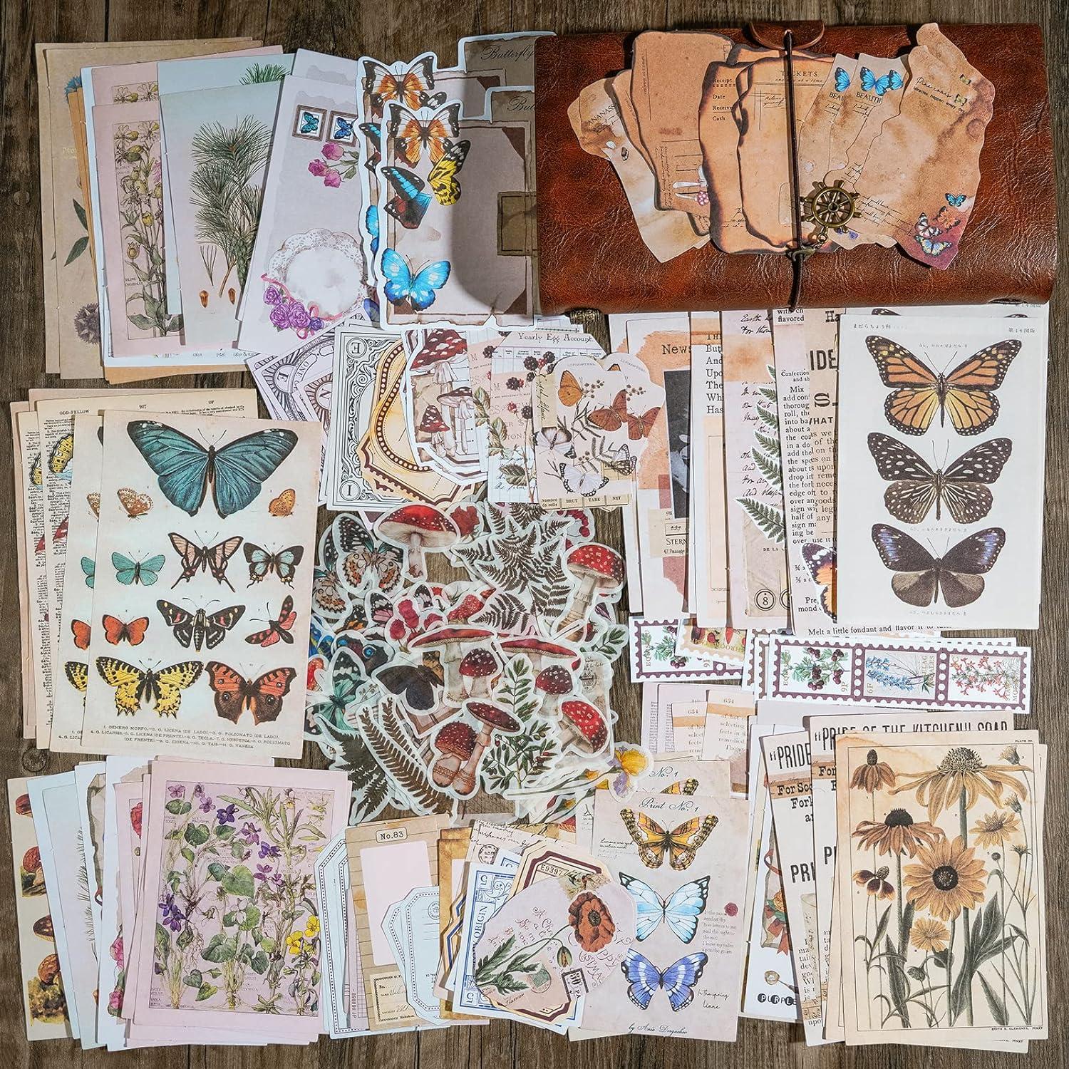 Assorted Vintage Style Translucent Design Paper Aesthetic Collage Supplies  Decor Junk Journal Scrapbooking Notebooks Art Craft