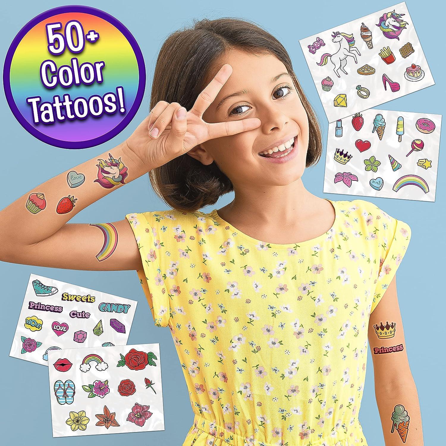 Temporary Glitter Tattoos Kit For Kids, 24 Large Glitter Colors Body  Glitter Festival Party With 5 Brushes 2 Glue | Fruugo NO