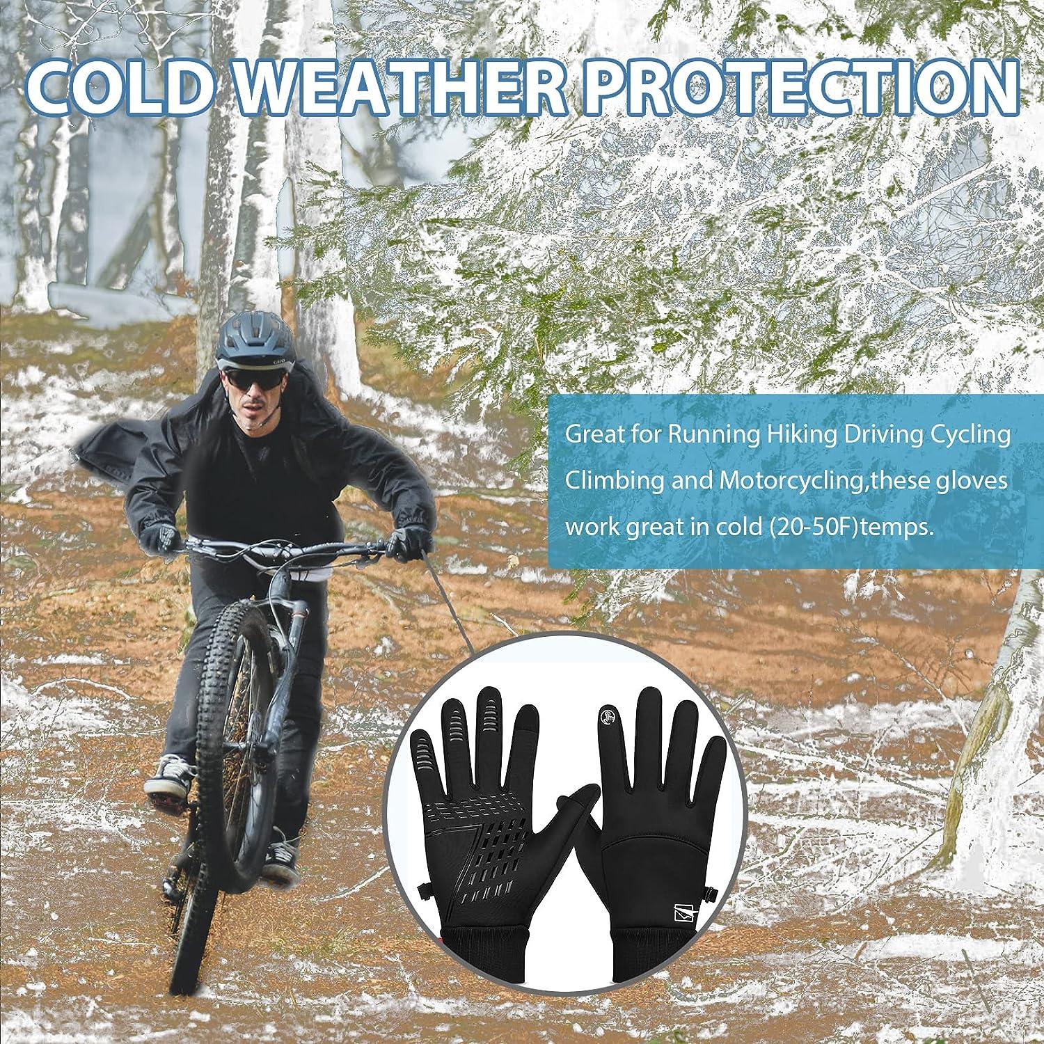 Winter Gloves Touchscreen Gloves, Waterproof Thermal Gloves Ski Gloves for  Men Women Running Cycling Outdoor Activities, Perfect for Cold Winter