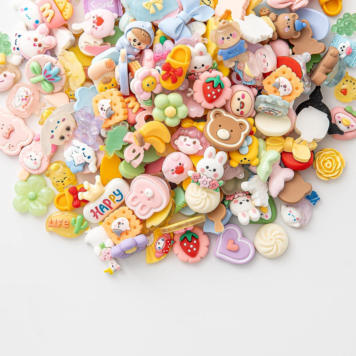 Slime Charms Cartoons Charms Cute Set - Mixed Lot Assorted Kawaii Charms  Resin Flatback for DIY Crafts  Making,Decorations,Scrapbooking,Embellishments,Hair Clip 25pcs - Yahoo  Shopping