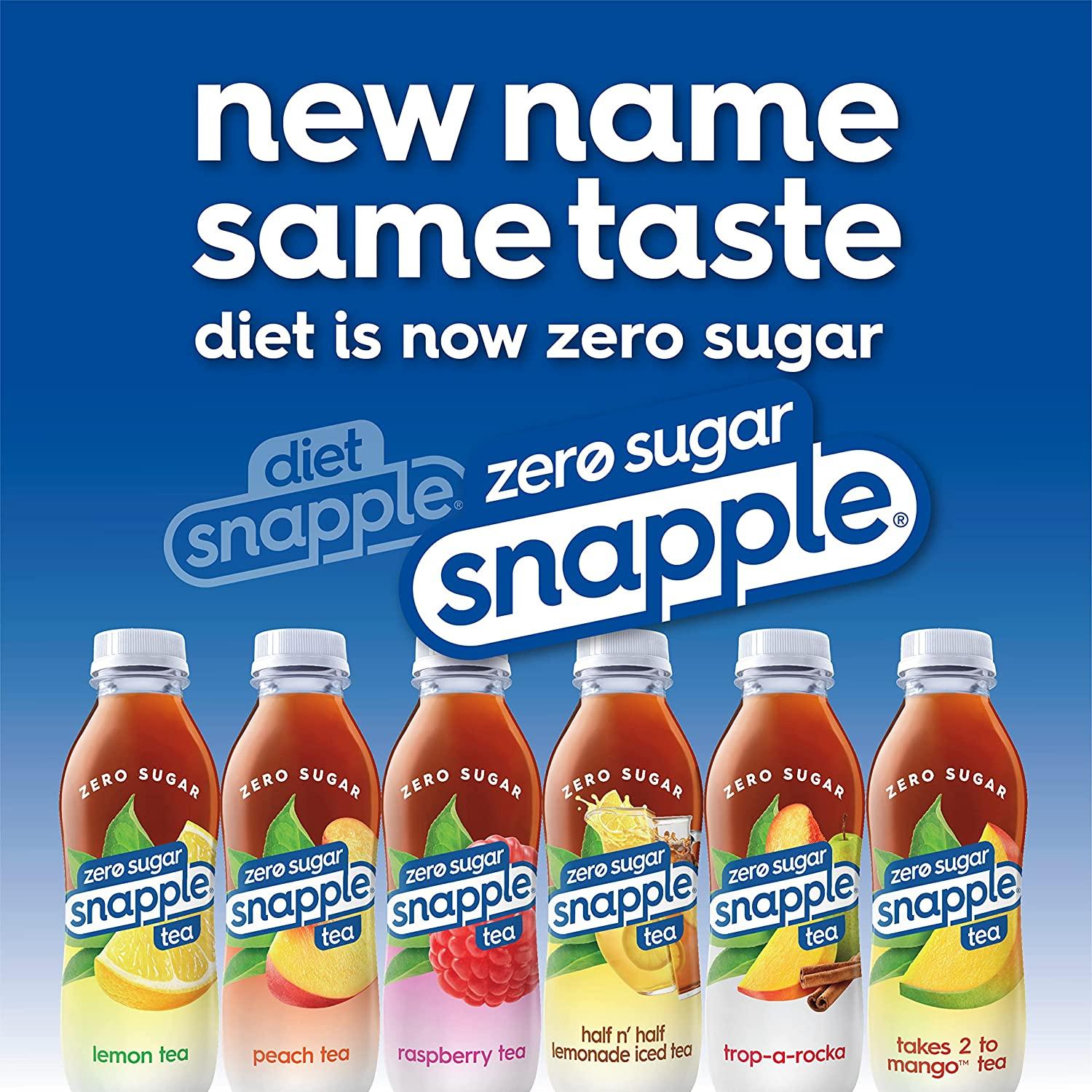 Snapple - Diet Peach Tea - 16 oz (12 Plastic Bottles)