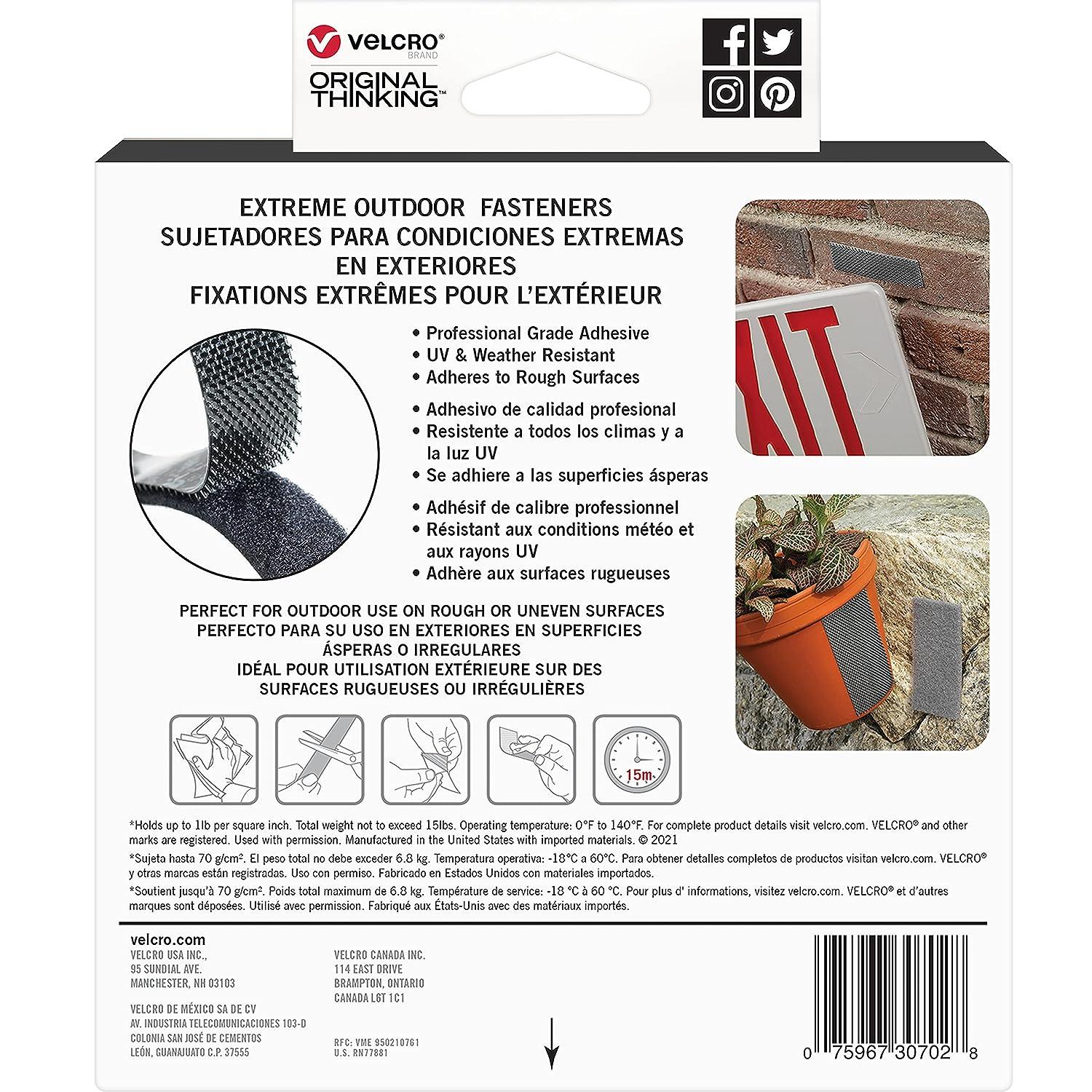VELCRO Brand Extreme Outdoor Mounting Tape