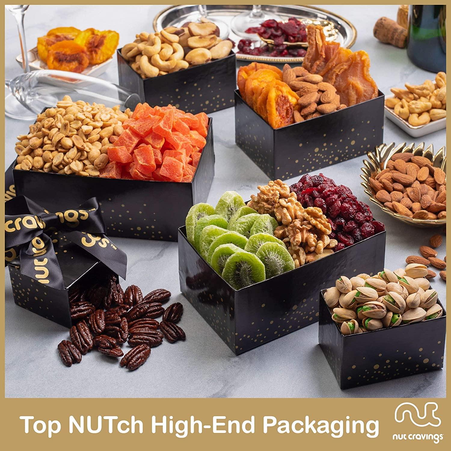 Nut Cravings Dried Fruits and Nuts Holiday Birthday Gift Basket XLarge