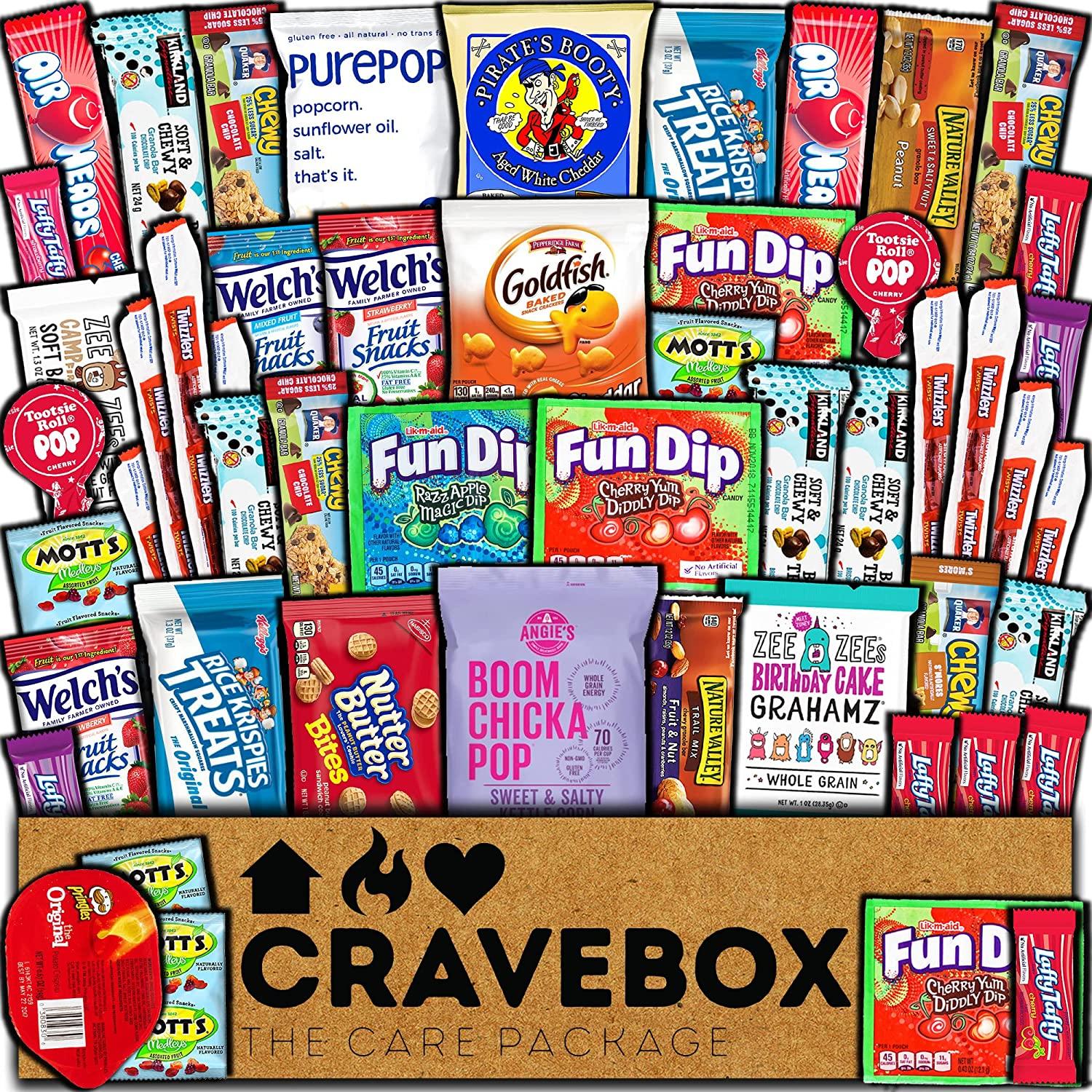  Valentine's Day Gift Care Package (50ct) Snacks