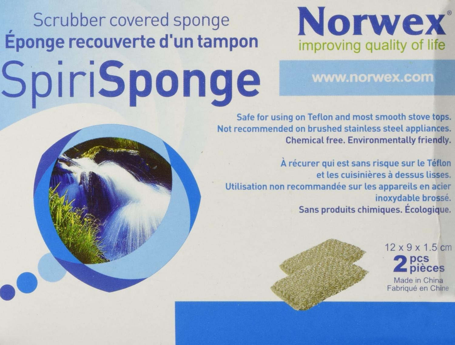 Norwex Spirisponge Scrubber Sponge (2 per pack)