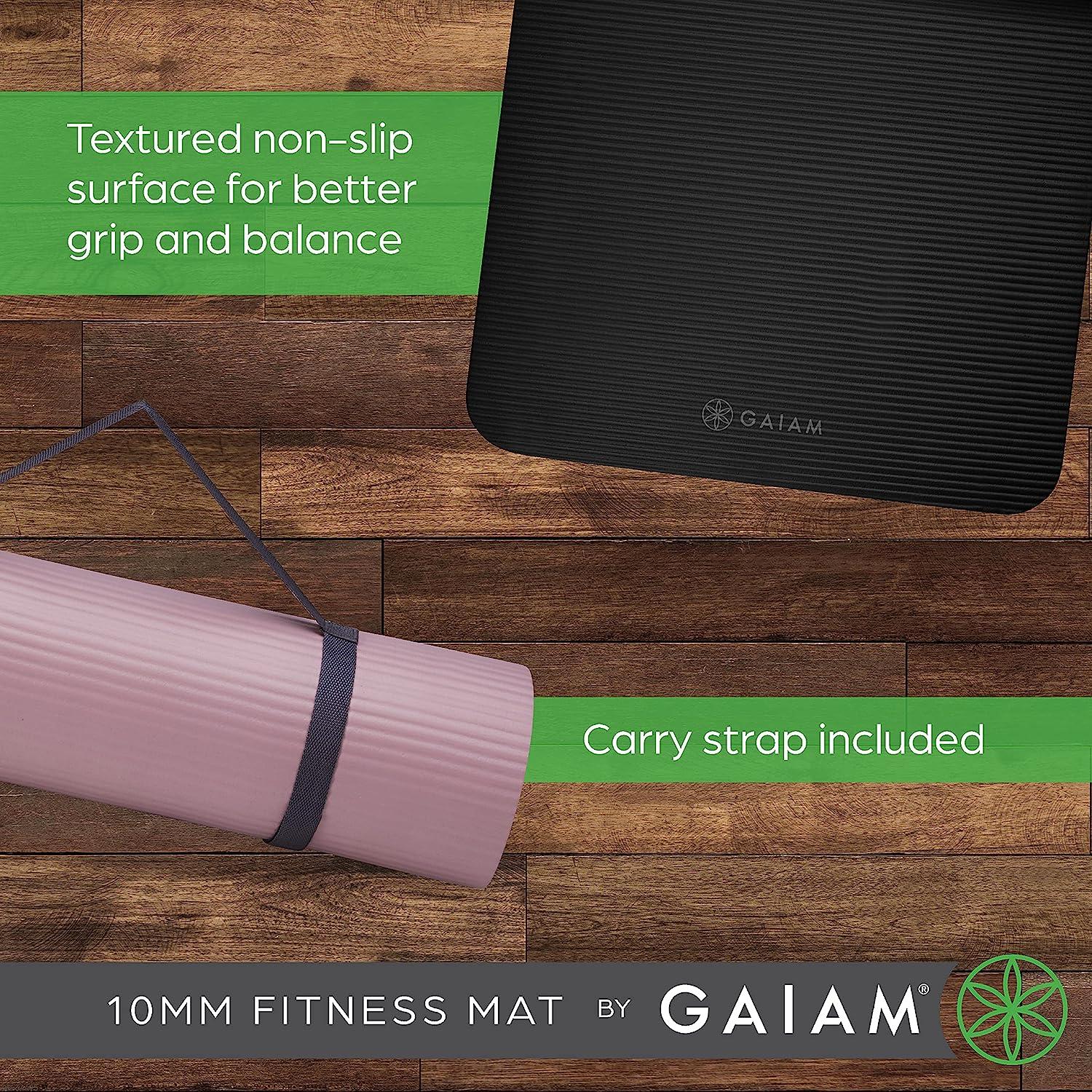 GAIAM Essentials Fitness Mat 10 Mm - Yoga Mat, Buy online