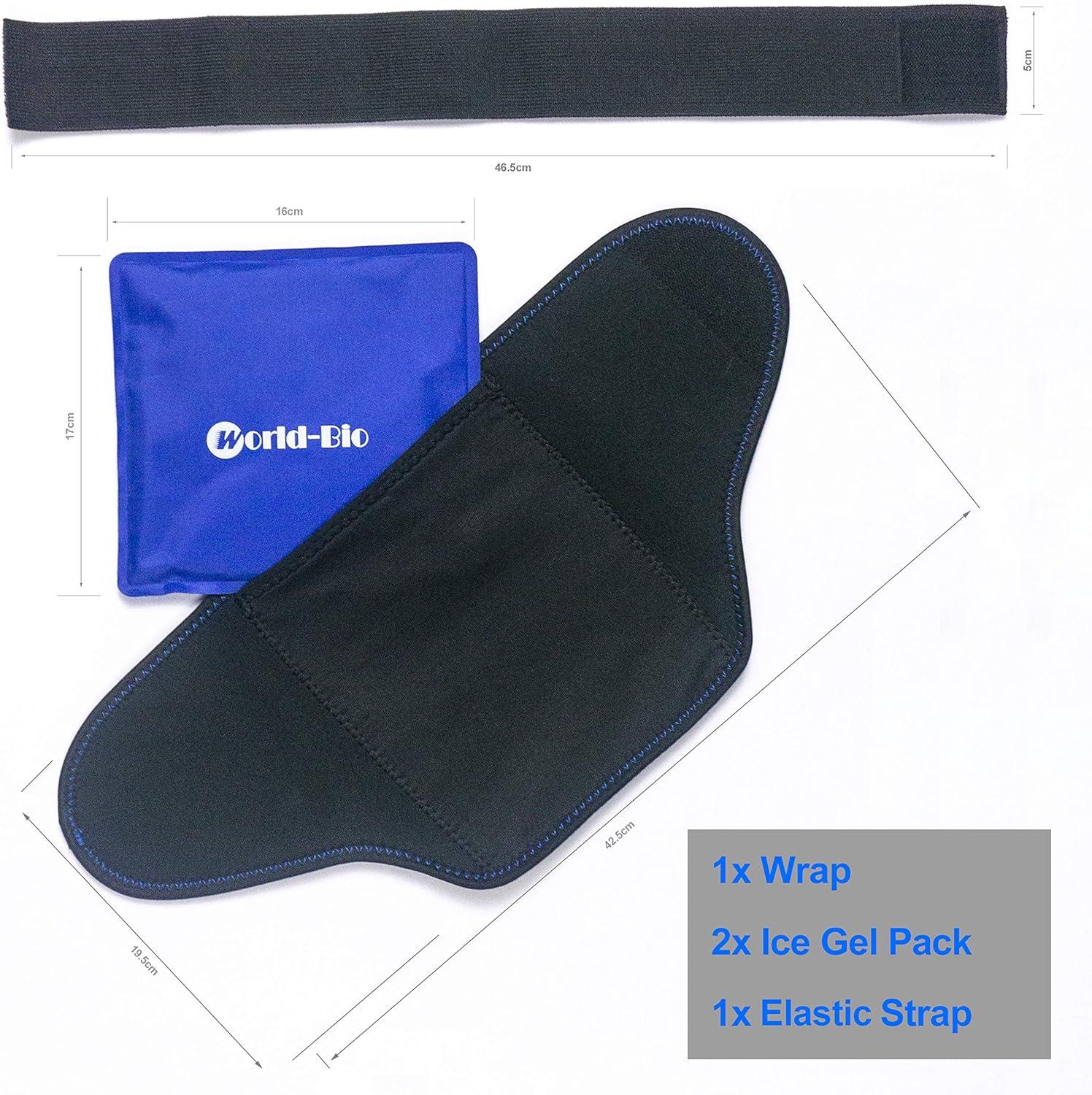 Neck Ice Pack Reusable Hot Ice Pack & Wrap Soothing Compression
