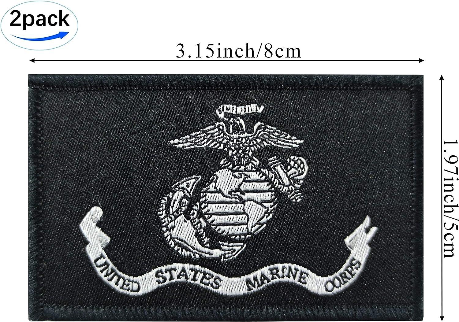 Marine Military Embroidered Patch US Army Style For Clothes