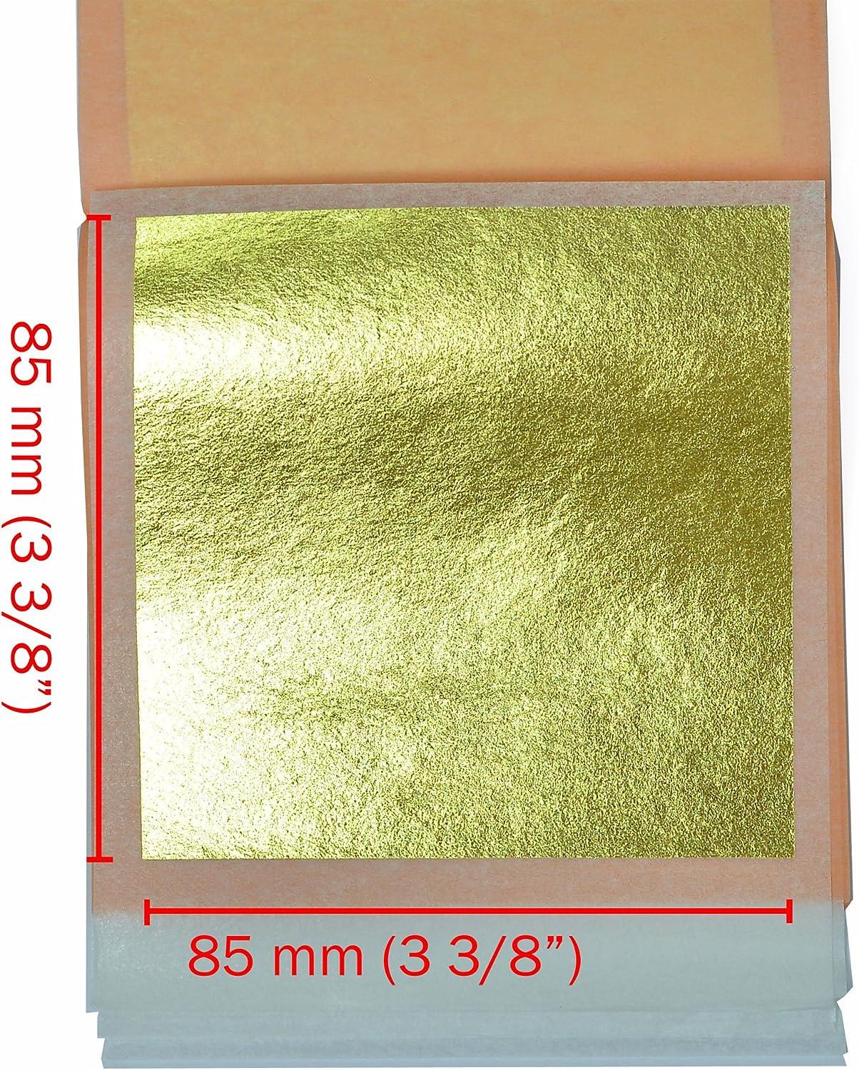 Edible Gold 23.75k Leaf Booklet 25 sheets