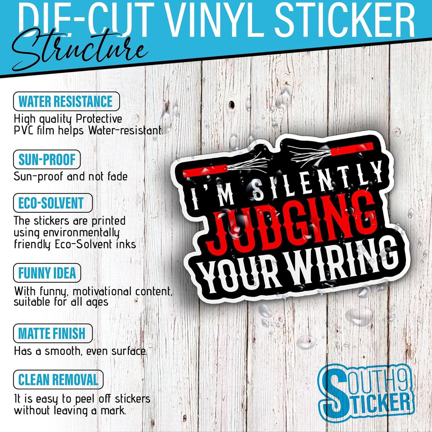 But Did You Die Vinyl Sticker Decal (3 x 3), Peel & Stick