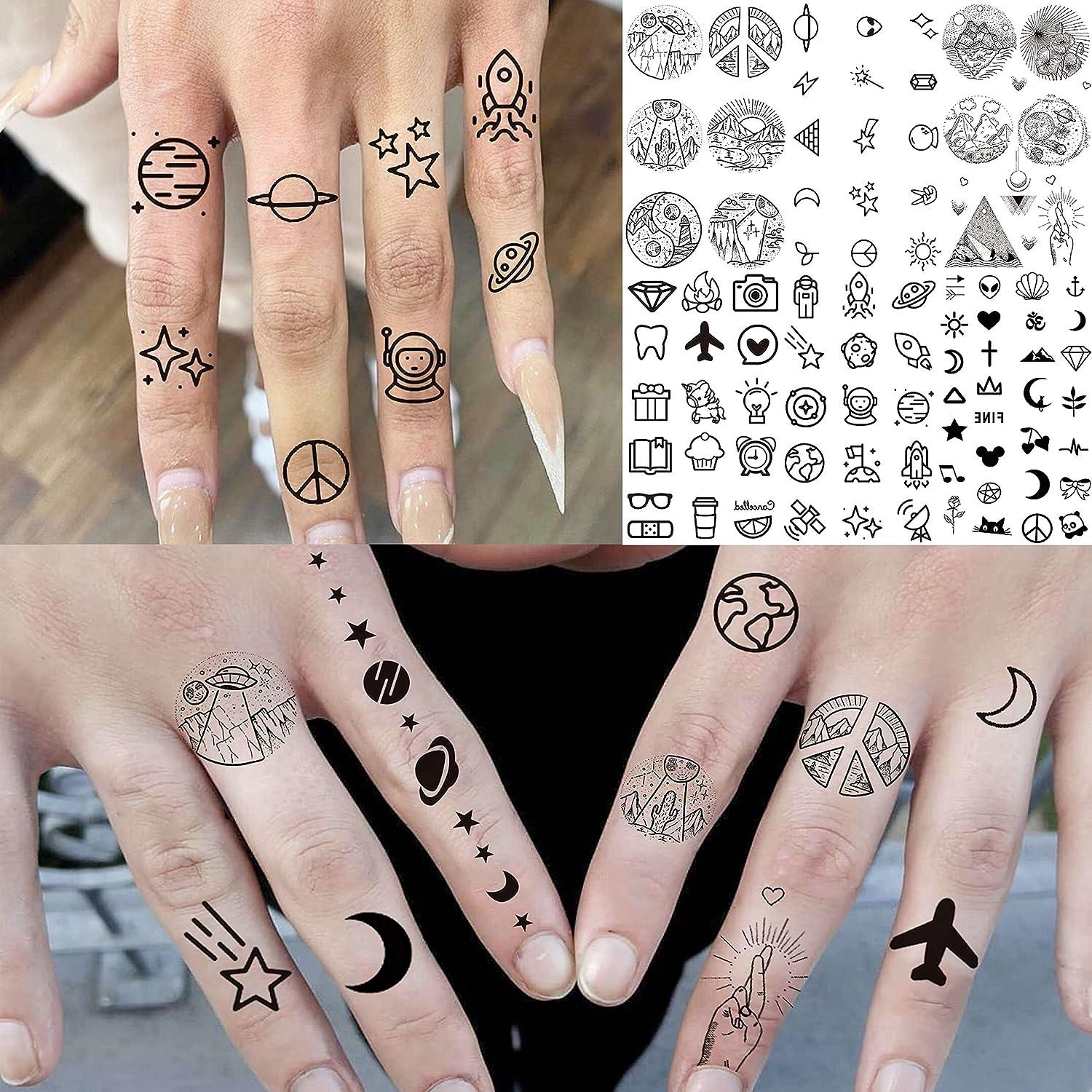 Sparkling Stars Tattoo | Realistic temporary tattoos, Star tattoos,  Shoulder tattoos
