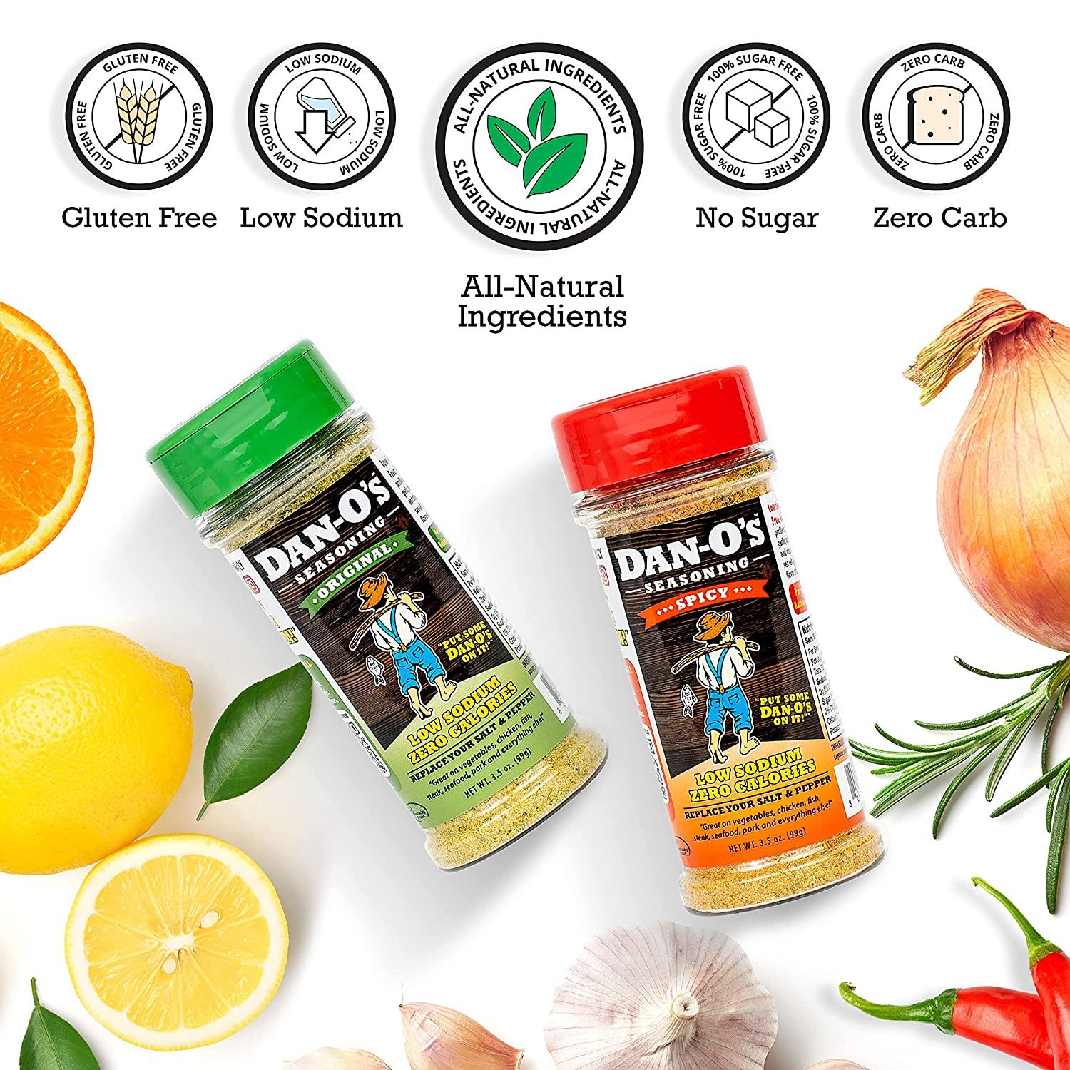 Dan-O's Original Seasoning  Low sugar diet, Low glycemic diet, Lemon juice  benefits
