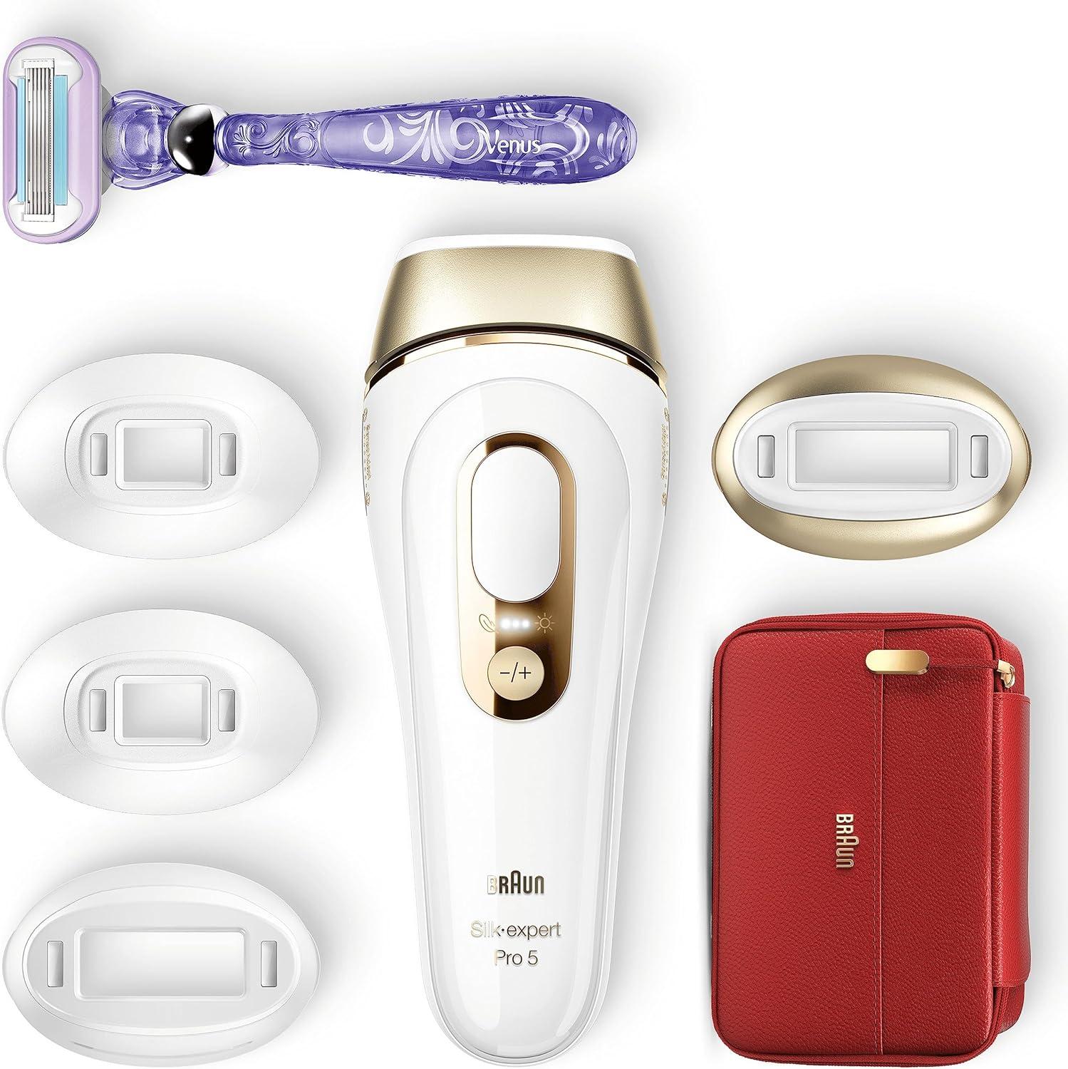 Braun IPL Silk-Expert Pro 5 Visible Hair Removal With Pouch 1 Wide