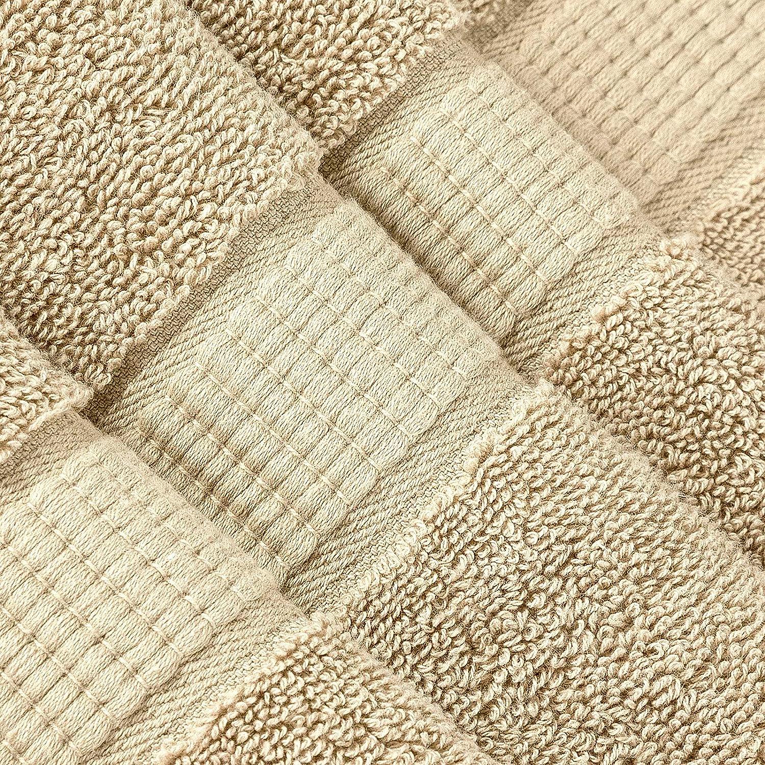 Oakias 2 Pack Luxury Bath Sheets Beige 35 x 70 Inches Highly Absorbent &  Soft 600 GSM Extra Large Bath Towels Beige 2