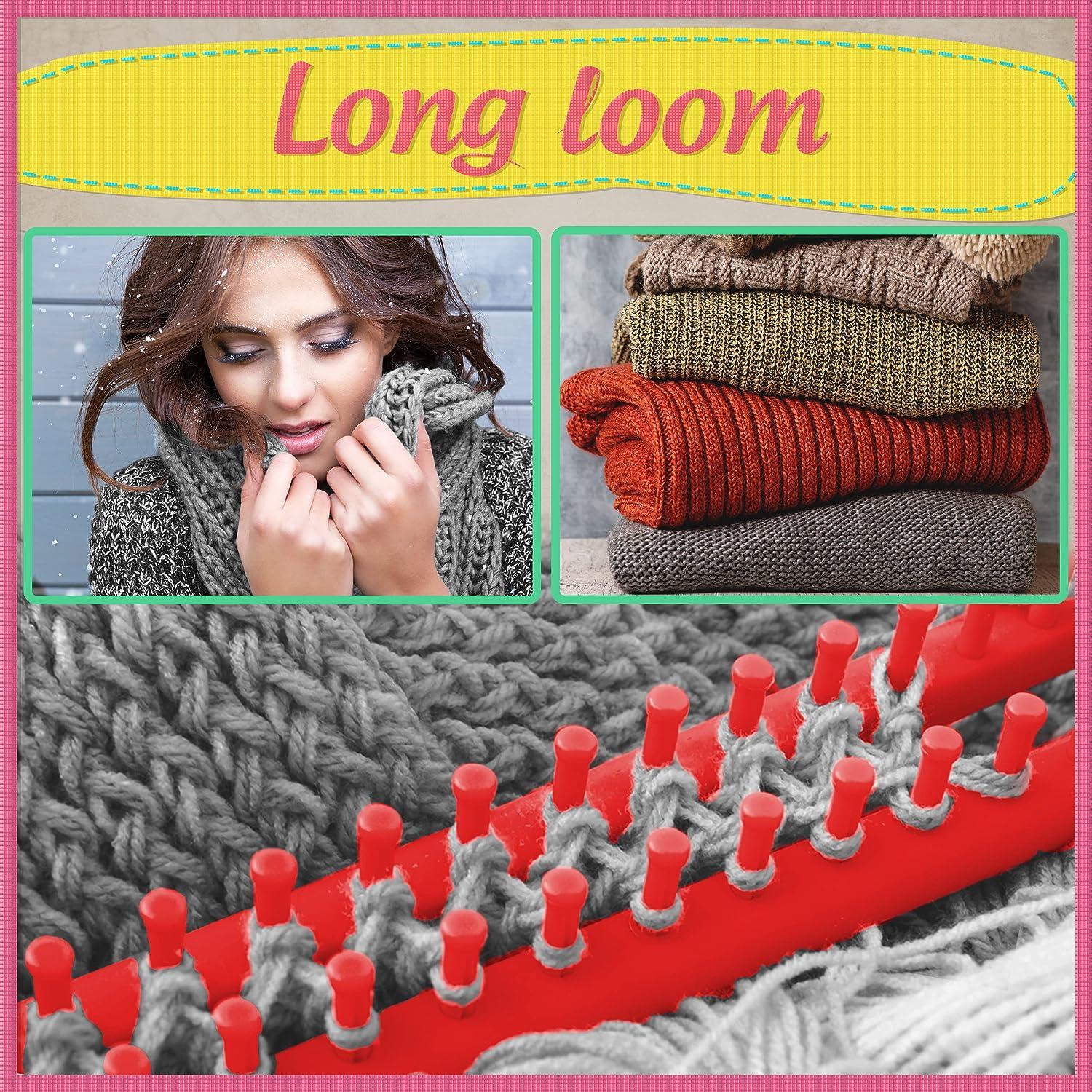 Knitting Tools Accessories Set, Rectangular Knitting Loom