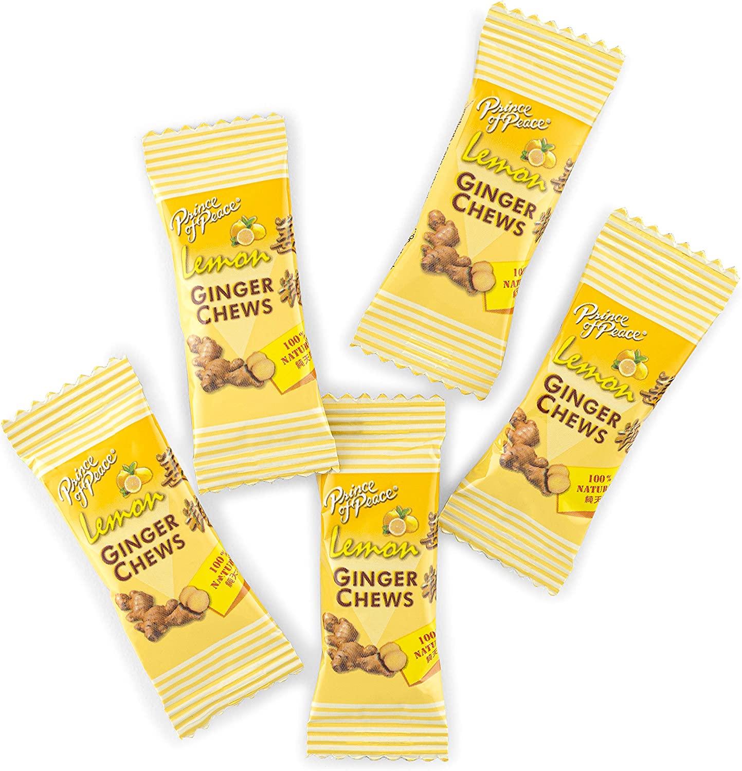 Prince Of Peace Ginger Chews With Lemon 4 Oz Candied Ginger Lemon Candy Lemon Ginger 5274