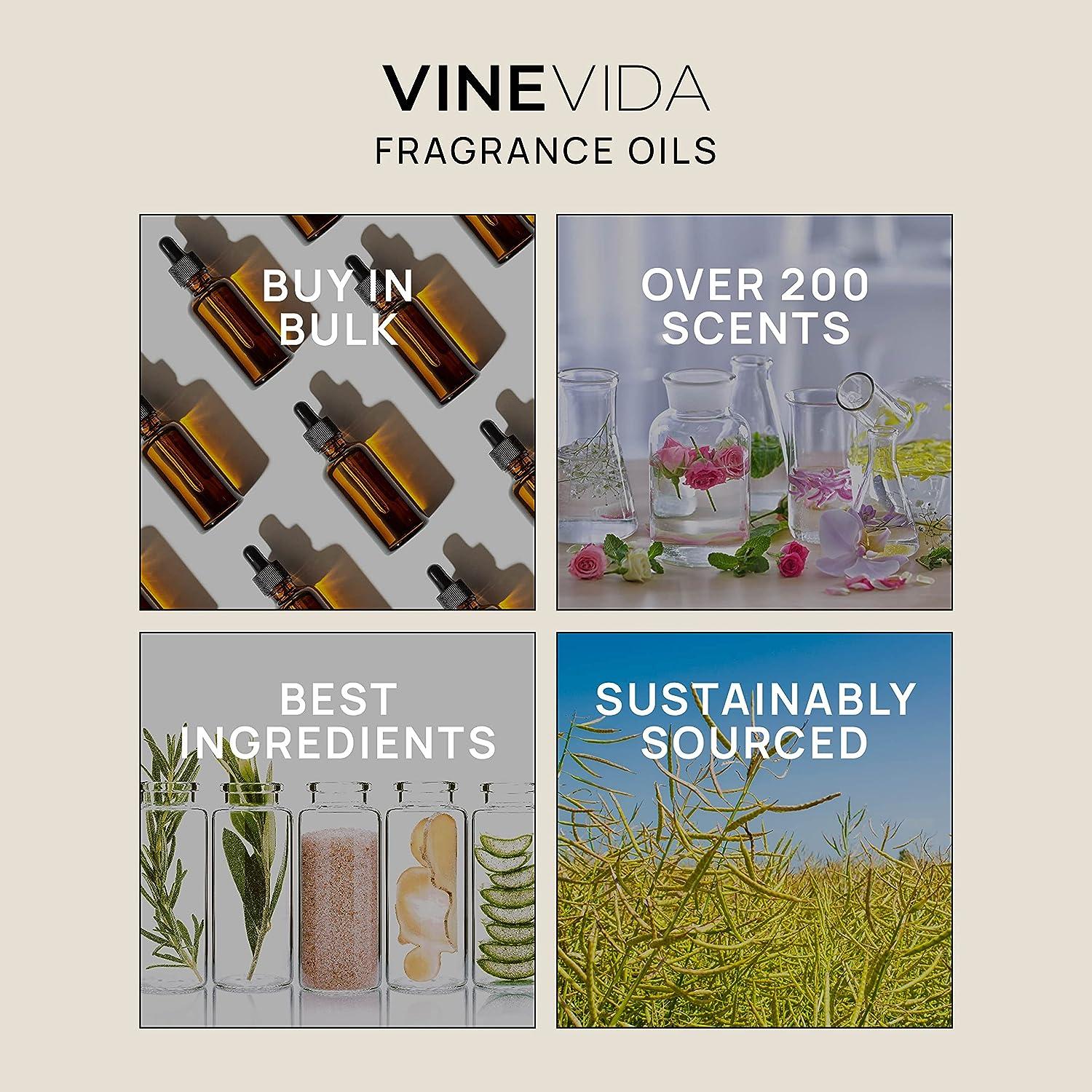 VINEVIDA 4oz Fresh Linen Fragrance Oil for Soap Making Scents for