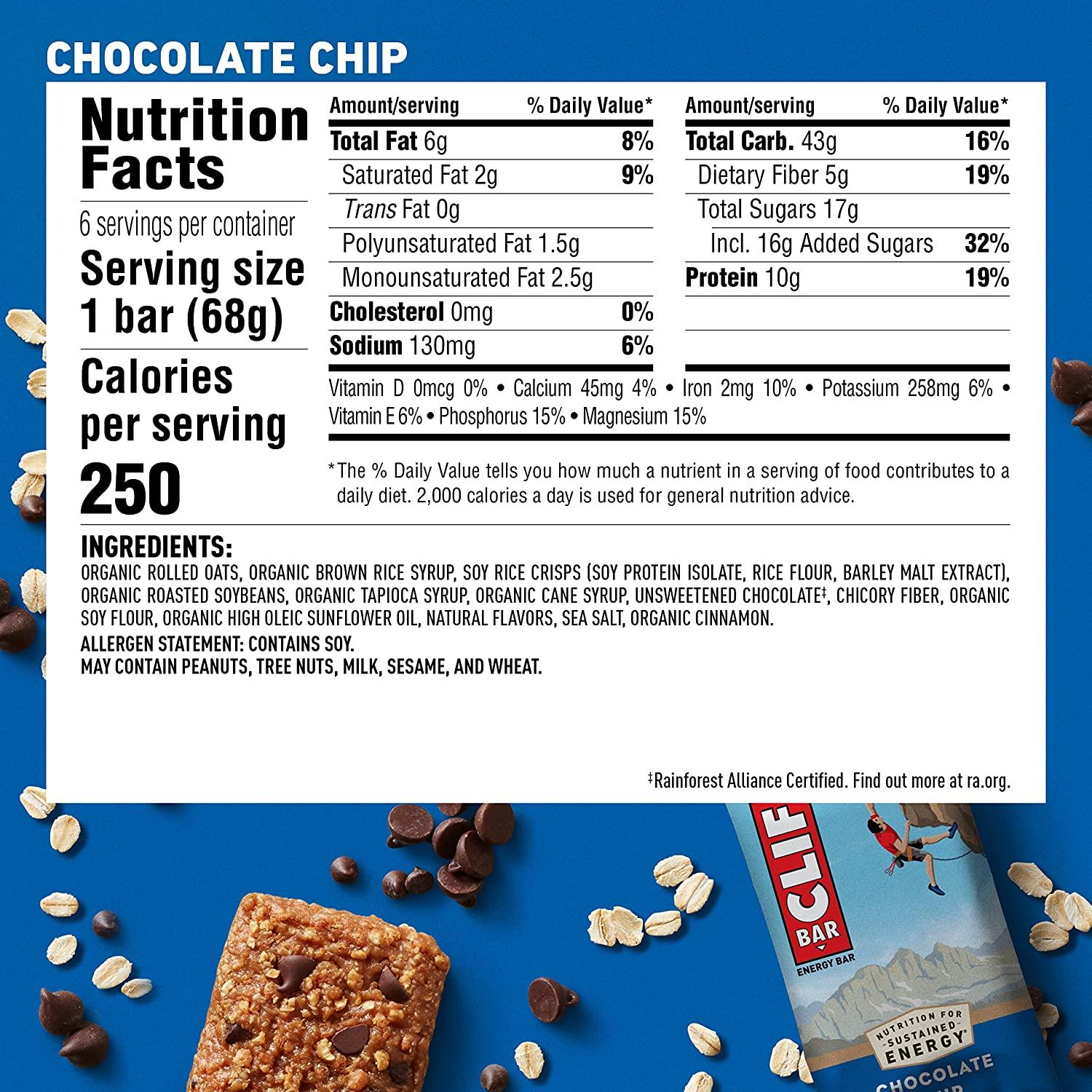 CLIF BAR - Energy Bars - Variety Pack - (2.4 Ounce Protein Bars, 16 Count)