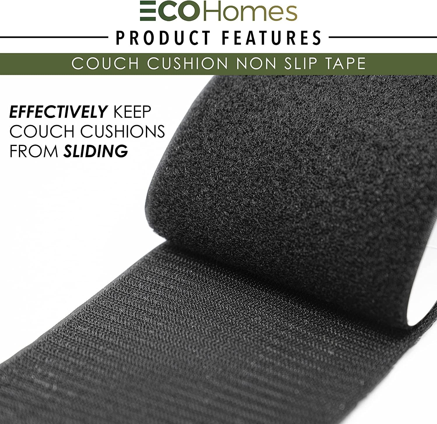 2m Couch Cushion Non Slip Pads to Keep Couch Cushions from Sliding, Hook  Loop Tape, Sticky Cushion Gripper Keep Home Office Use - AliExpress