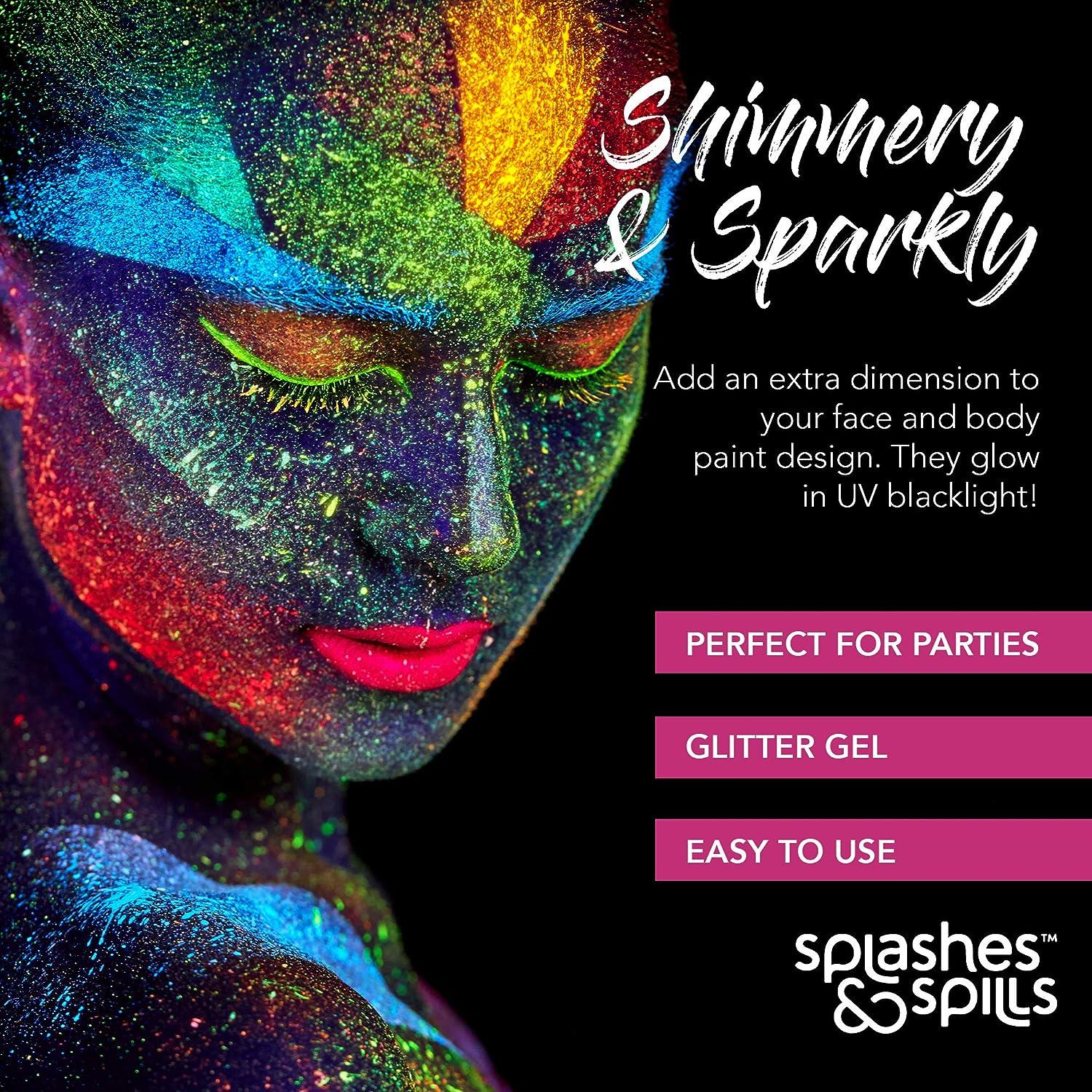 Face Paint Effects & Accessories - Glitter, Gel Blood, UV Party