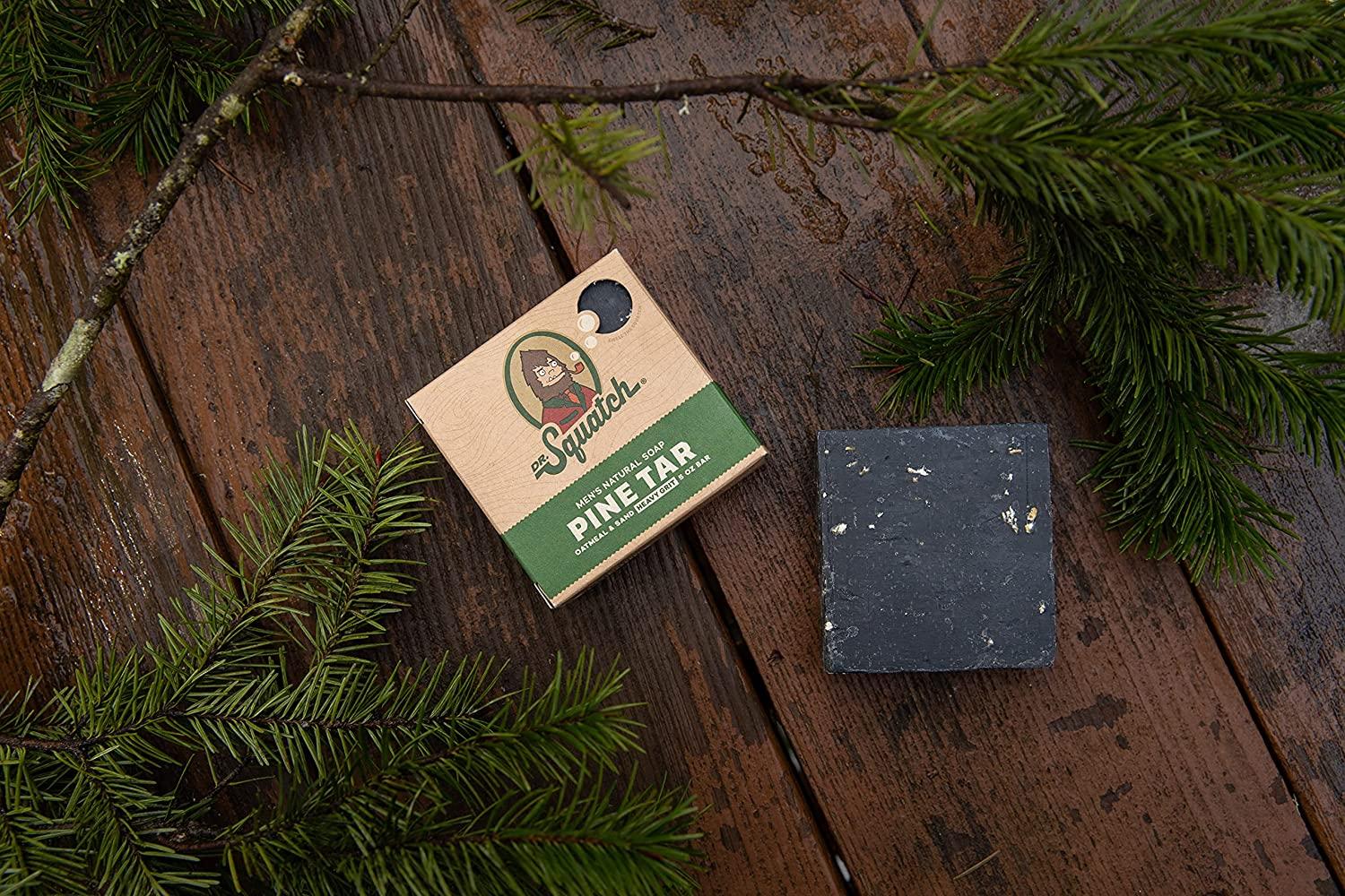 Dr. Squatch Men's Soap Sampler Pack (3 Bars) – Pine Tar, Cedar Citrus, Cool  Fresh Aloe Bars – Natural Manly Scented Organic Soap for Men (3 Bar Bundle  Set) 
