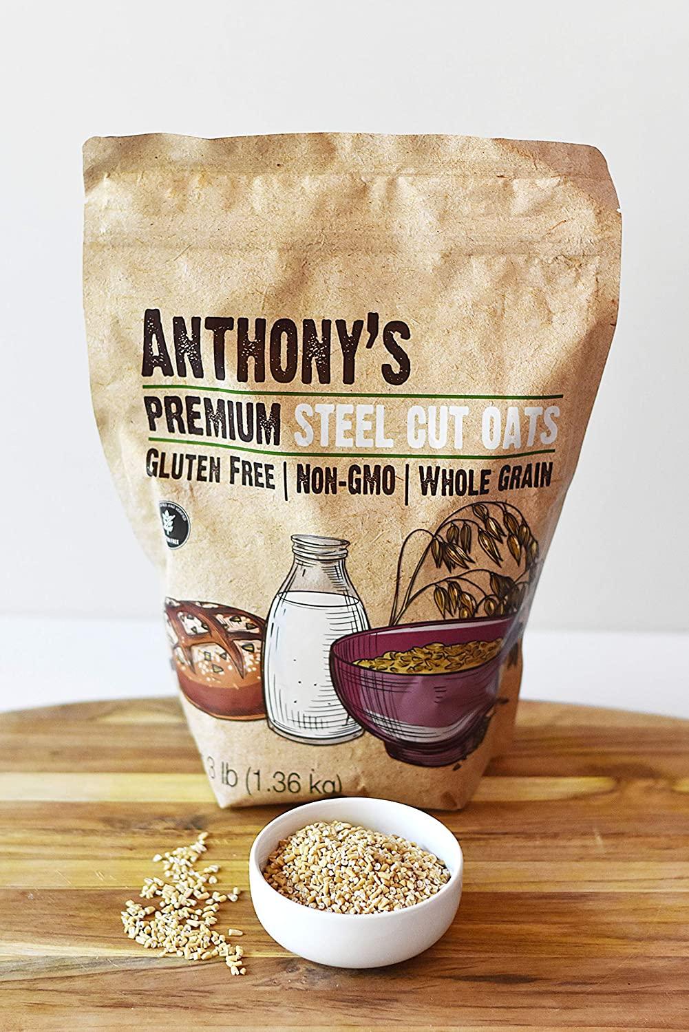 Old Fashioned Rolled Oats: Organic & Gluten Free – Anthonys Goods