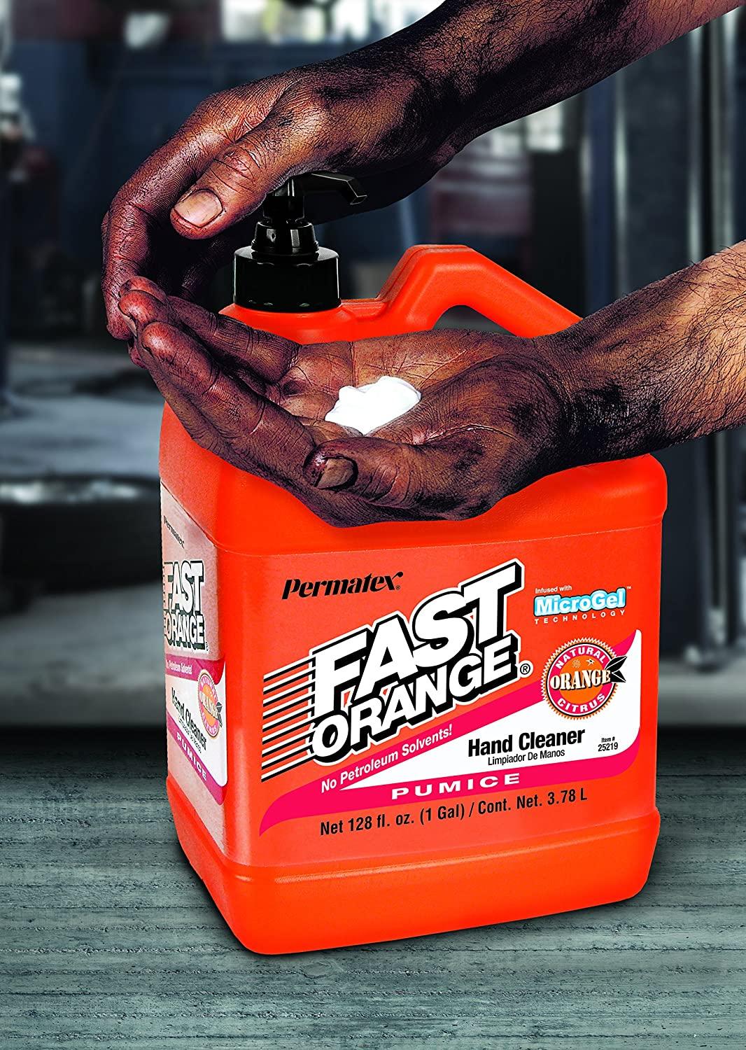 Permatex Fast Orange Pumice Lotion Hand Cleaner 25219 - 1gal *(Pack of 8)*