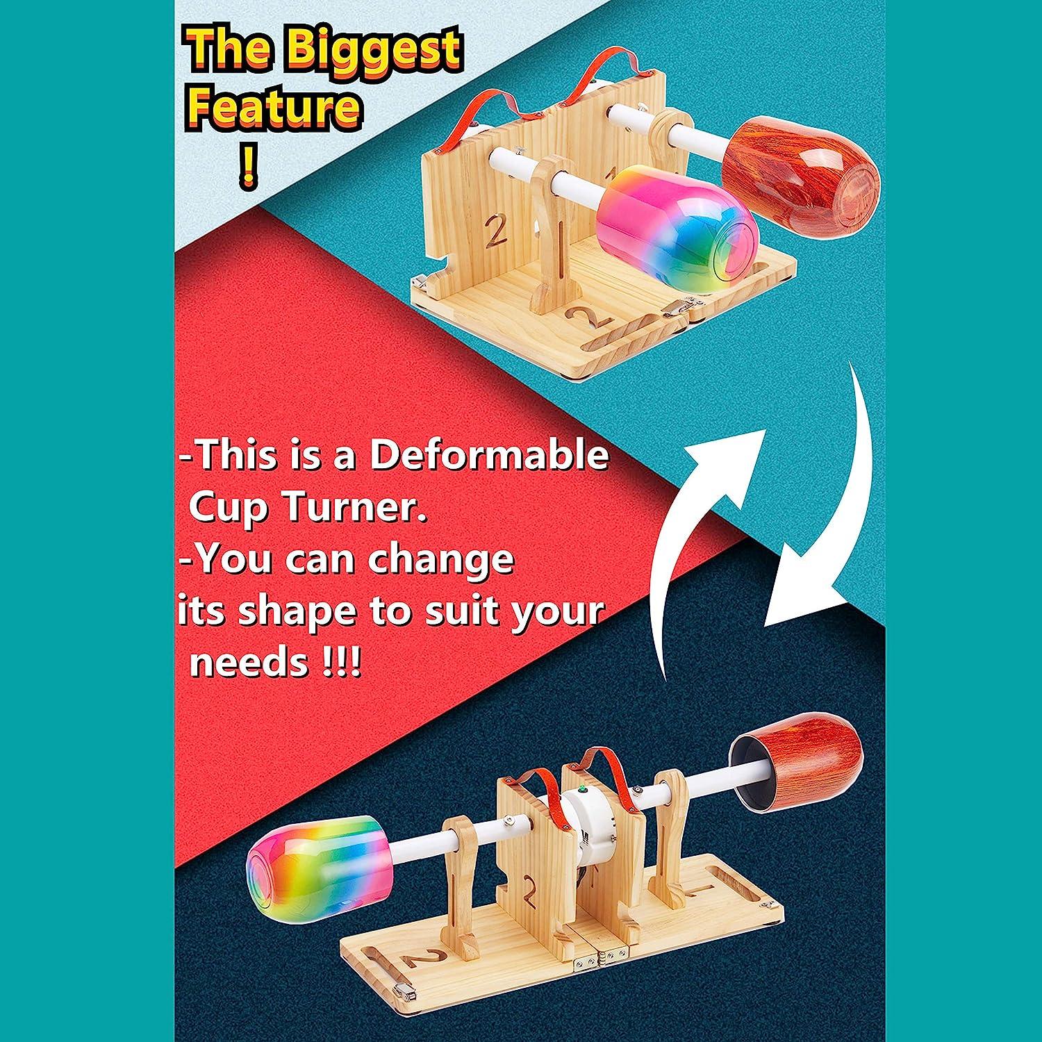 METAL CUP TURNER Spinner Rotator Tumbler Tools DIY Cup Tools Epoxy