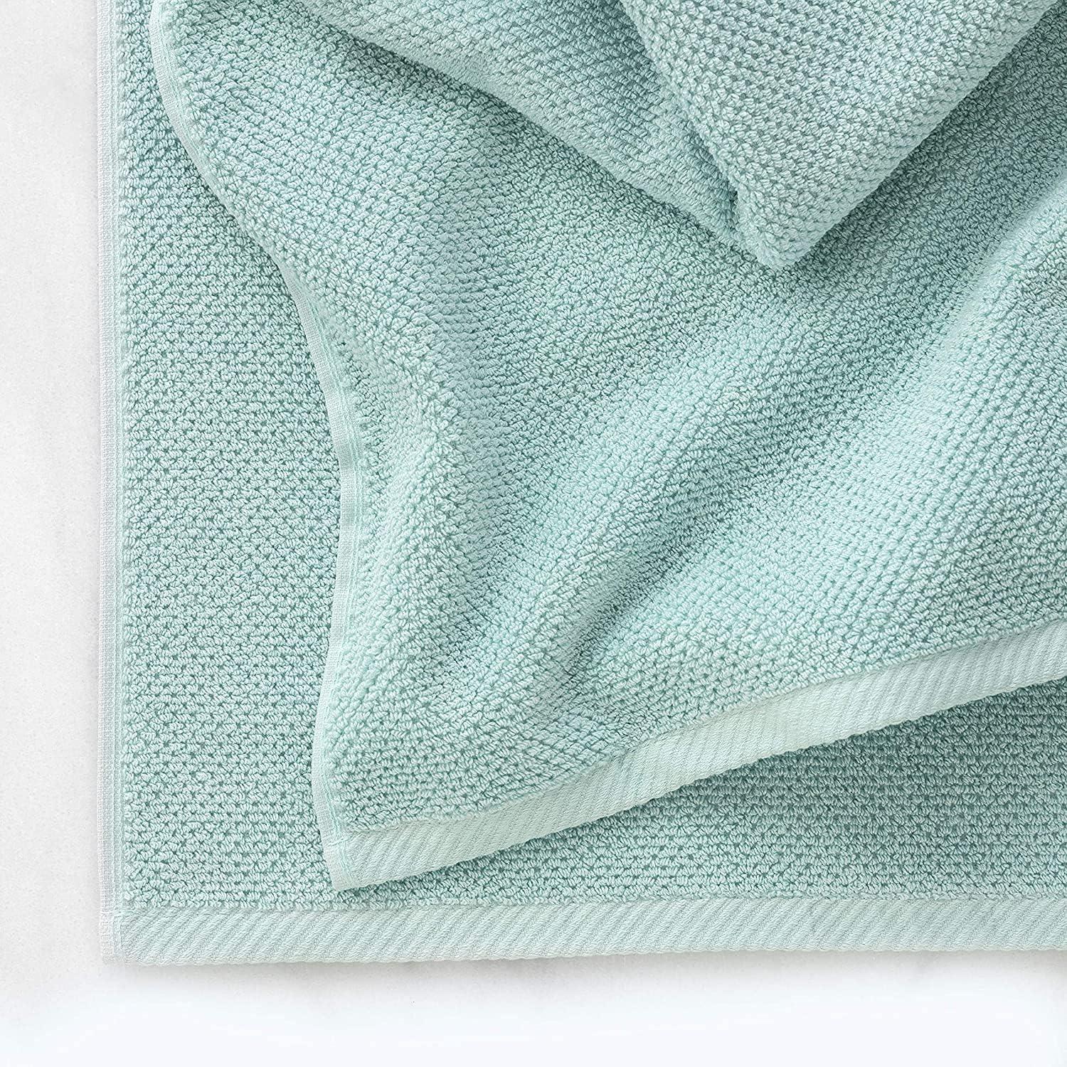 Welspun 4-piece Organic Hand & Washcloth Towel Set