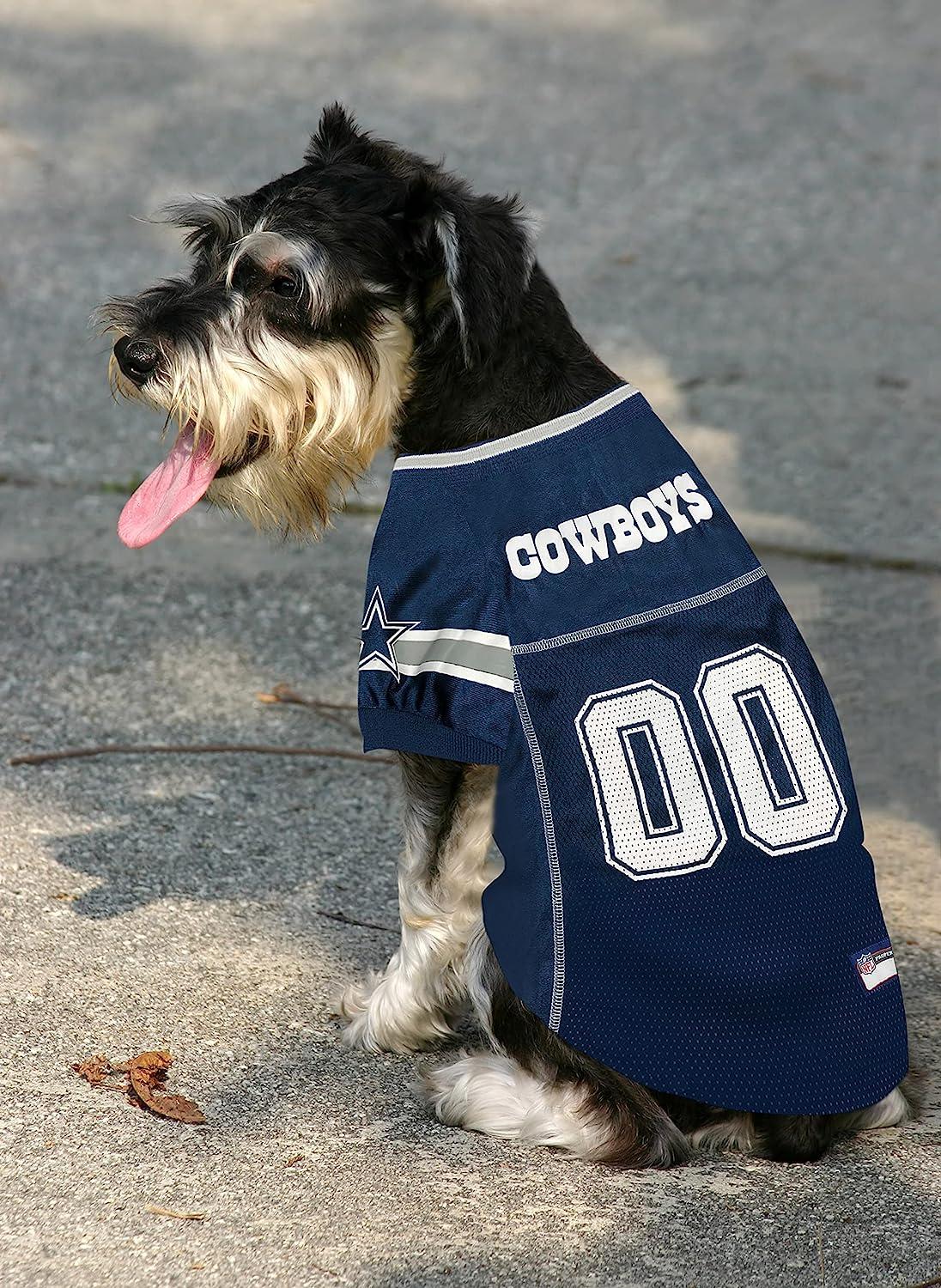 NFL Dallas Cowboys Dog Jersey, Size: Small. Best Football Jersey