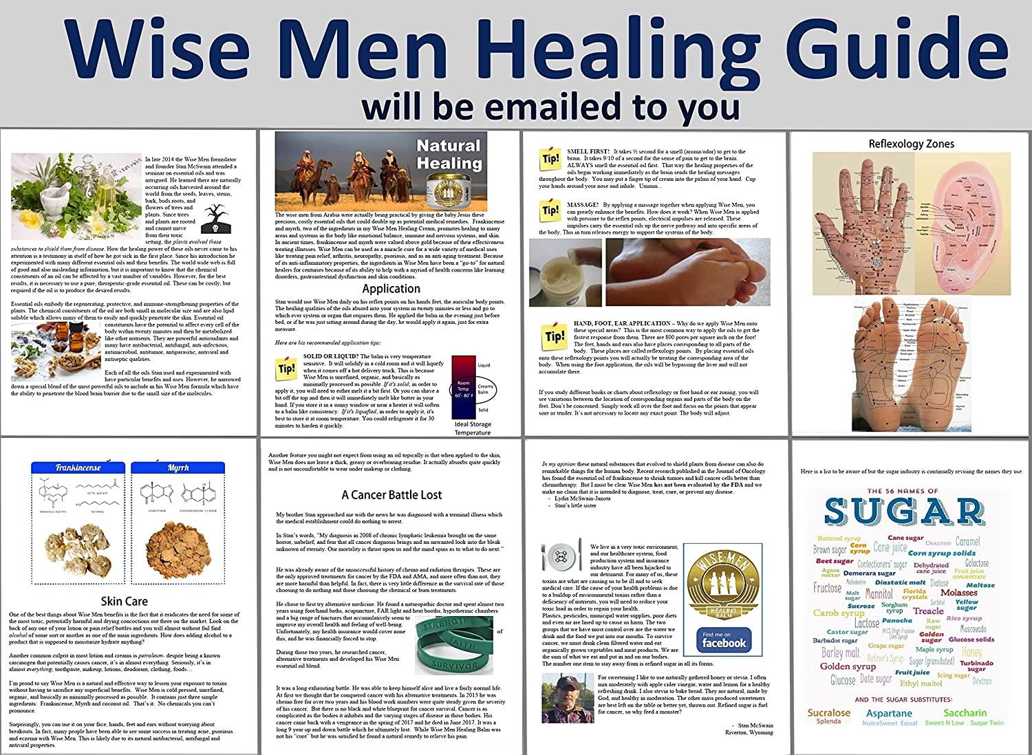 Wise Men Healing Balm with Myrrh and Frankincense Essential Oils for  Neuropathy