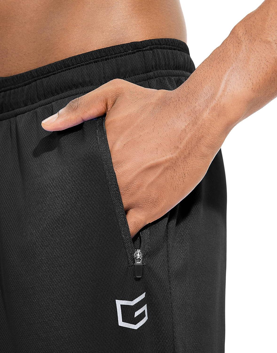Mens Sweatpants With Zipper Pockets