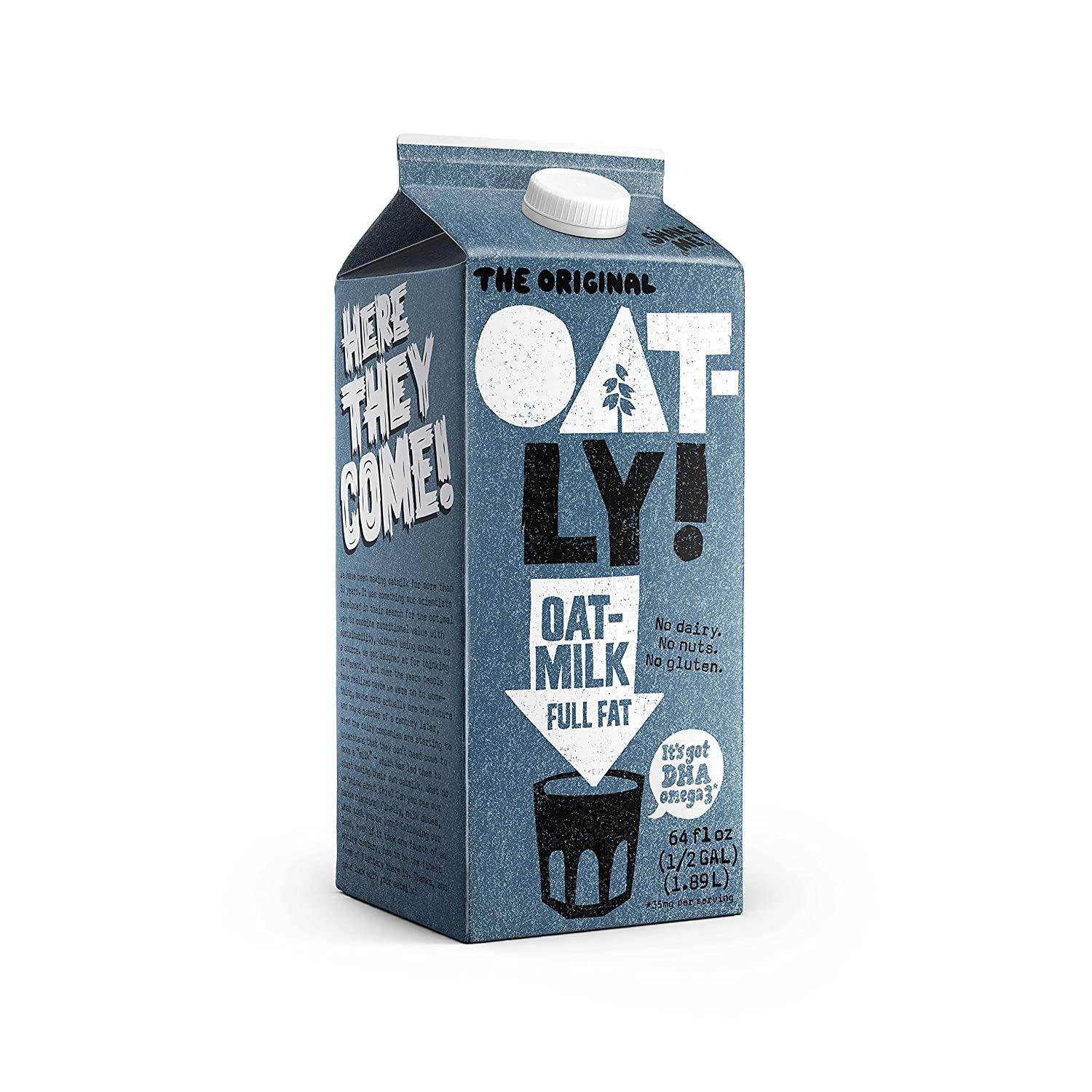 Oatly Full Fat Oat Milk, 64 Fl Oz