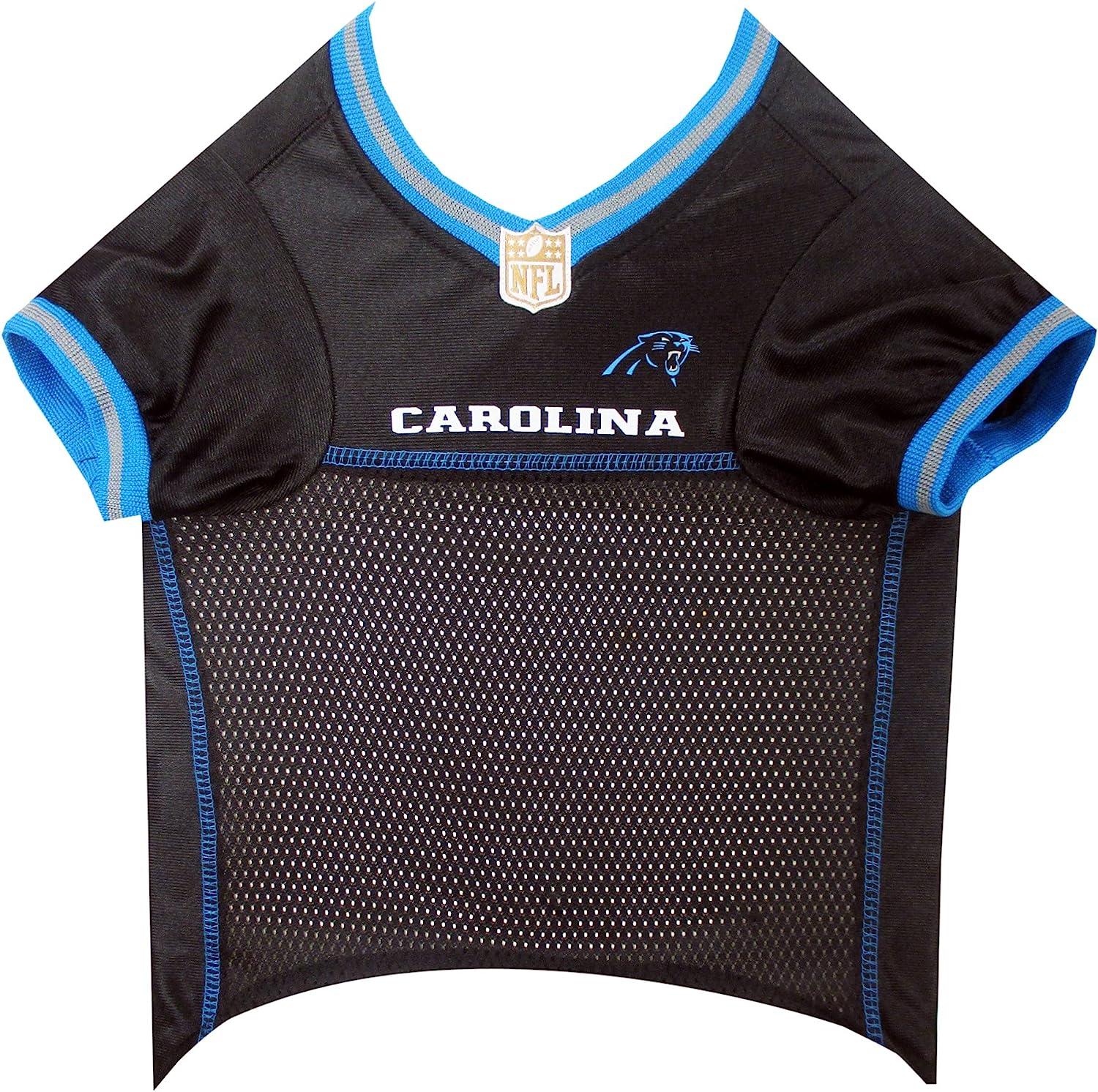 NFL Carolina Panthers Dog Jersey, Size: X-Large. Best Football