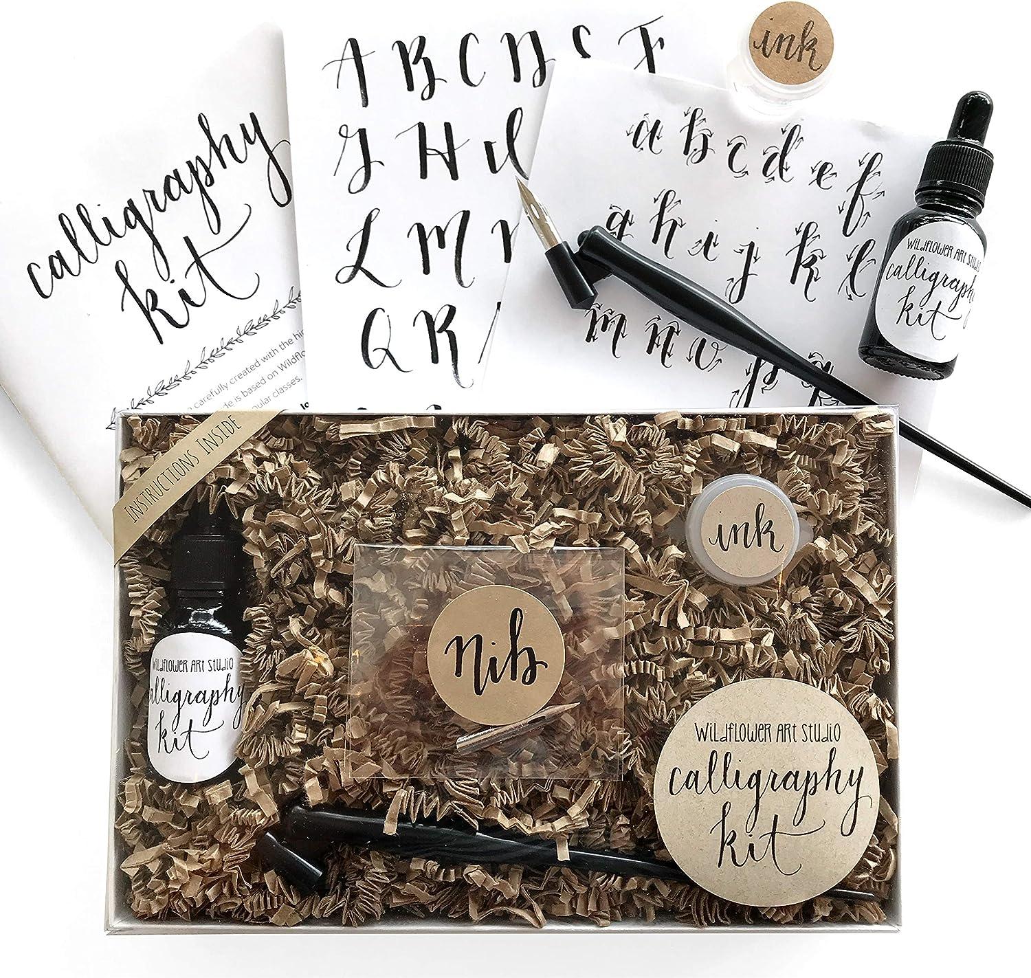 Beginner Hand Lettering & Calligraphy Set - 12 Pieces –
