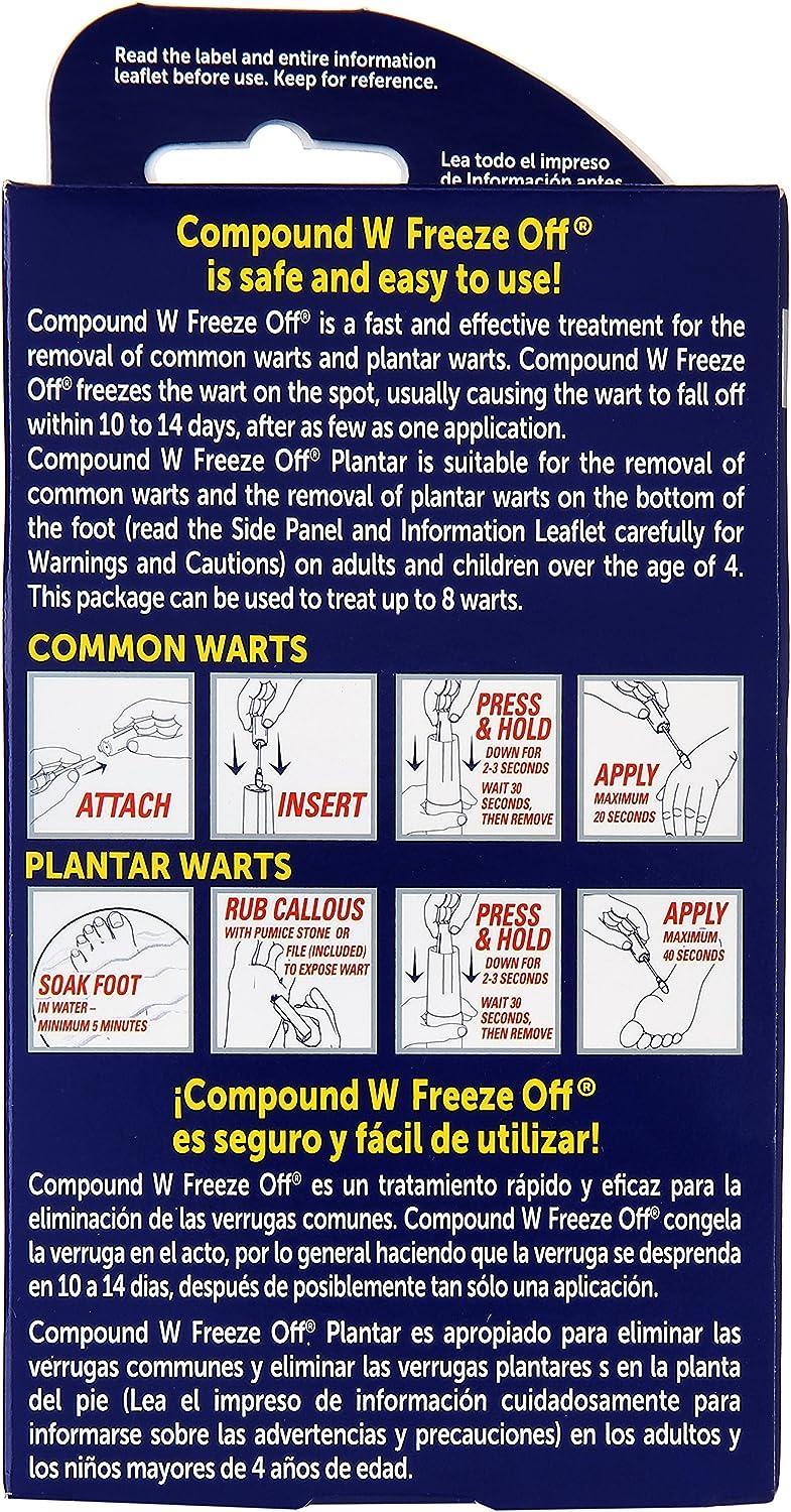 Compound W Freeze Off Wart Removal System, Maximum Freeze