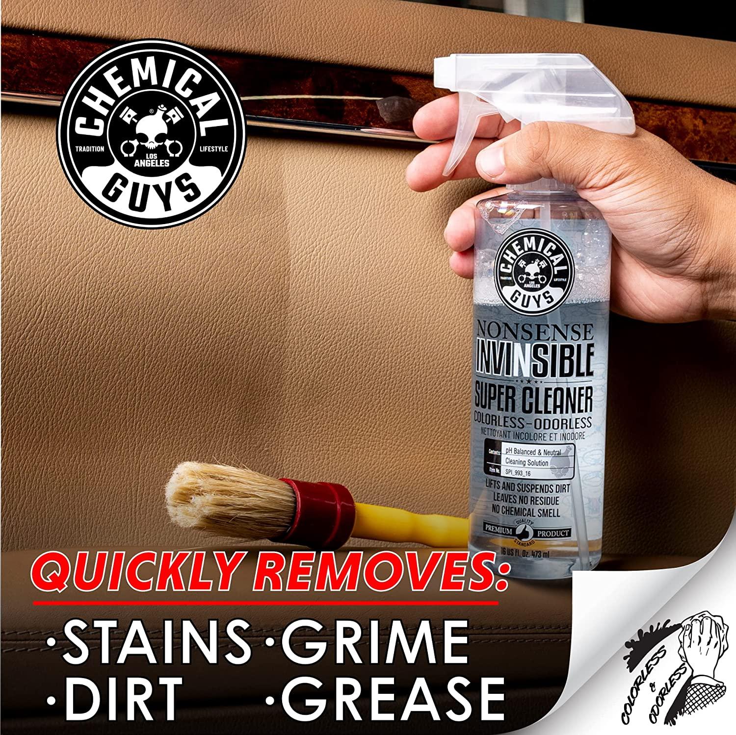 Chemical Guys - Is your steering wheel in need of some much needed cleaning?  Clean it up with Nonsense!⁣ ⁣ Nonsense All Purpose Cleaner is the colorless  and odorless cleaner that virtually