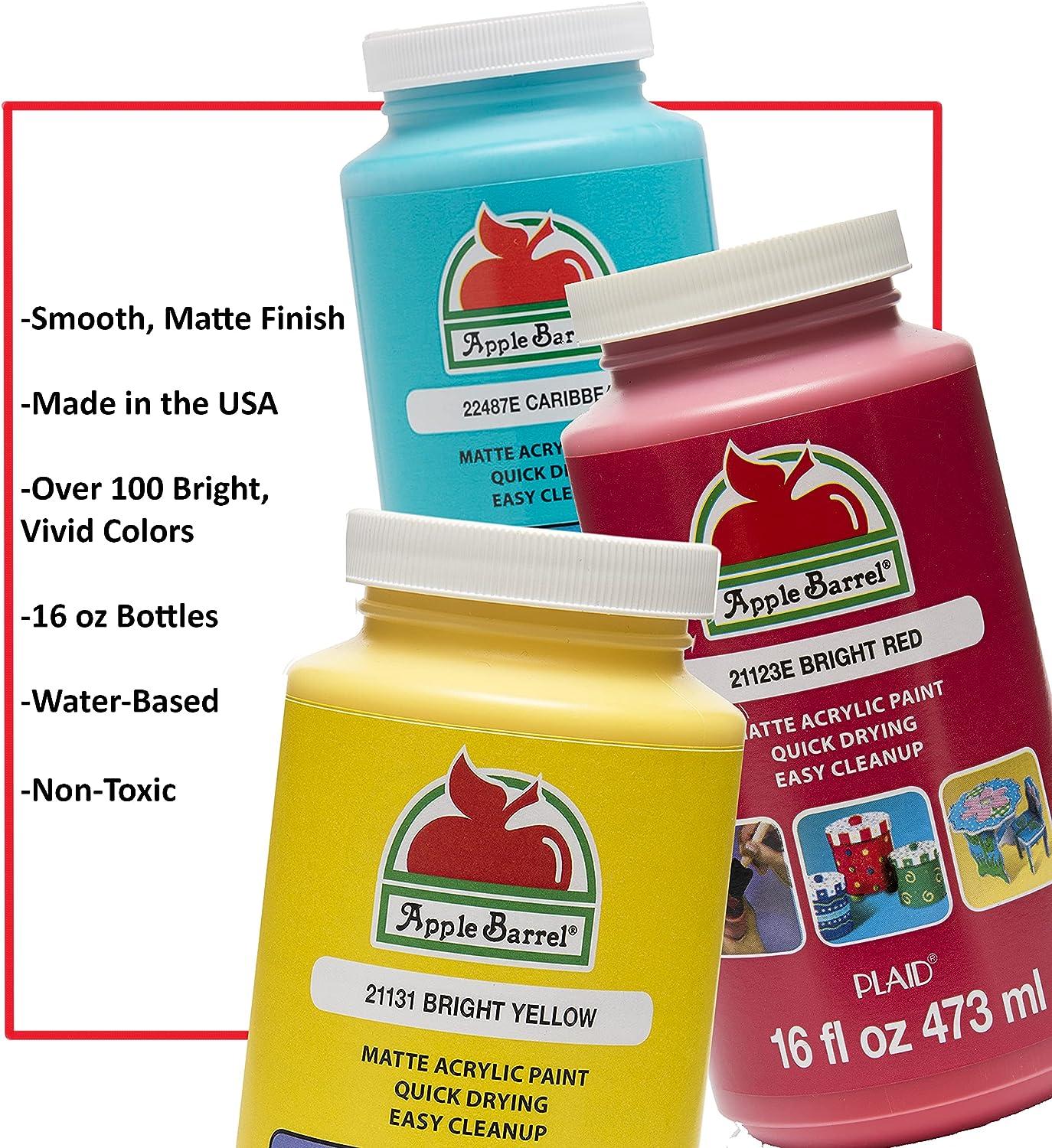 Apple Barrel Matte Satin Gloss Acrylic Paint Assorted Colors Create your  own set