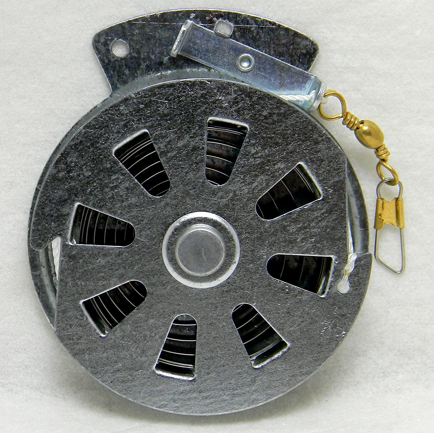 3 Mechanical Fisher's Yo-Yo Automatic Fishing Reels - Package of 3 Reels -  Yoyo Fish Trap - Standard Wire Trigger Model
