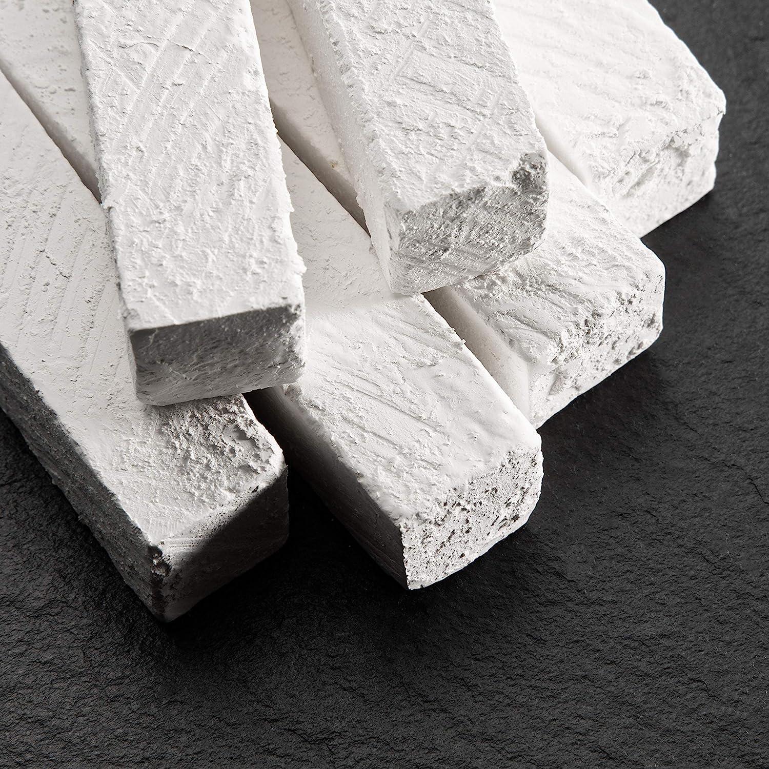 Hitt Premium Edible Chalk - Natural Belgorod Edible Chalk for Eating 7 oz (200 GR) - Zero Additives Organic Russian Edible Chalk Chunks - Asmr Food